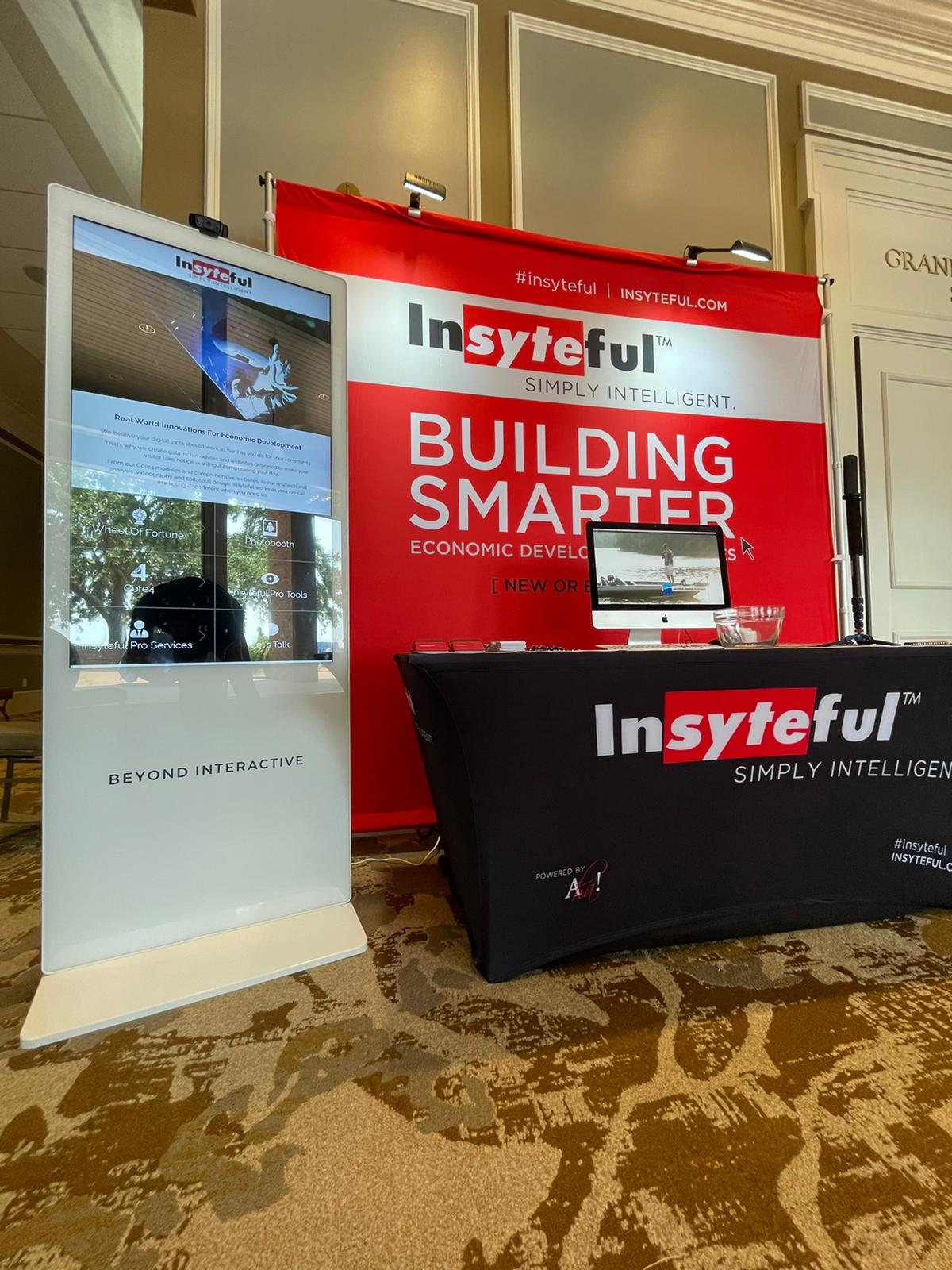 Interactive standing Kiosk