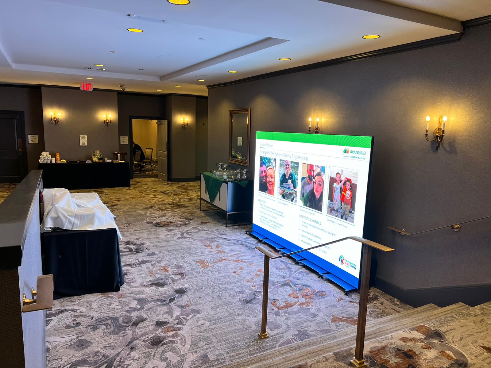 led video wall rental