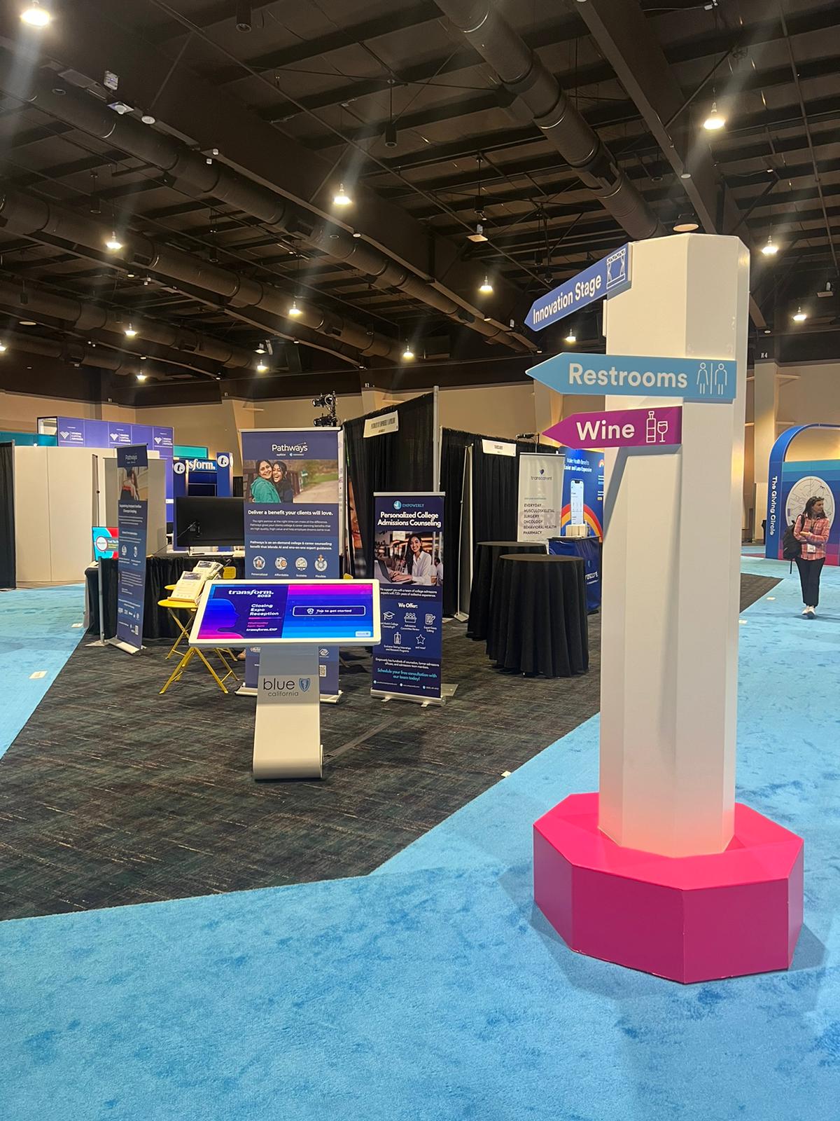 event management kiosk