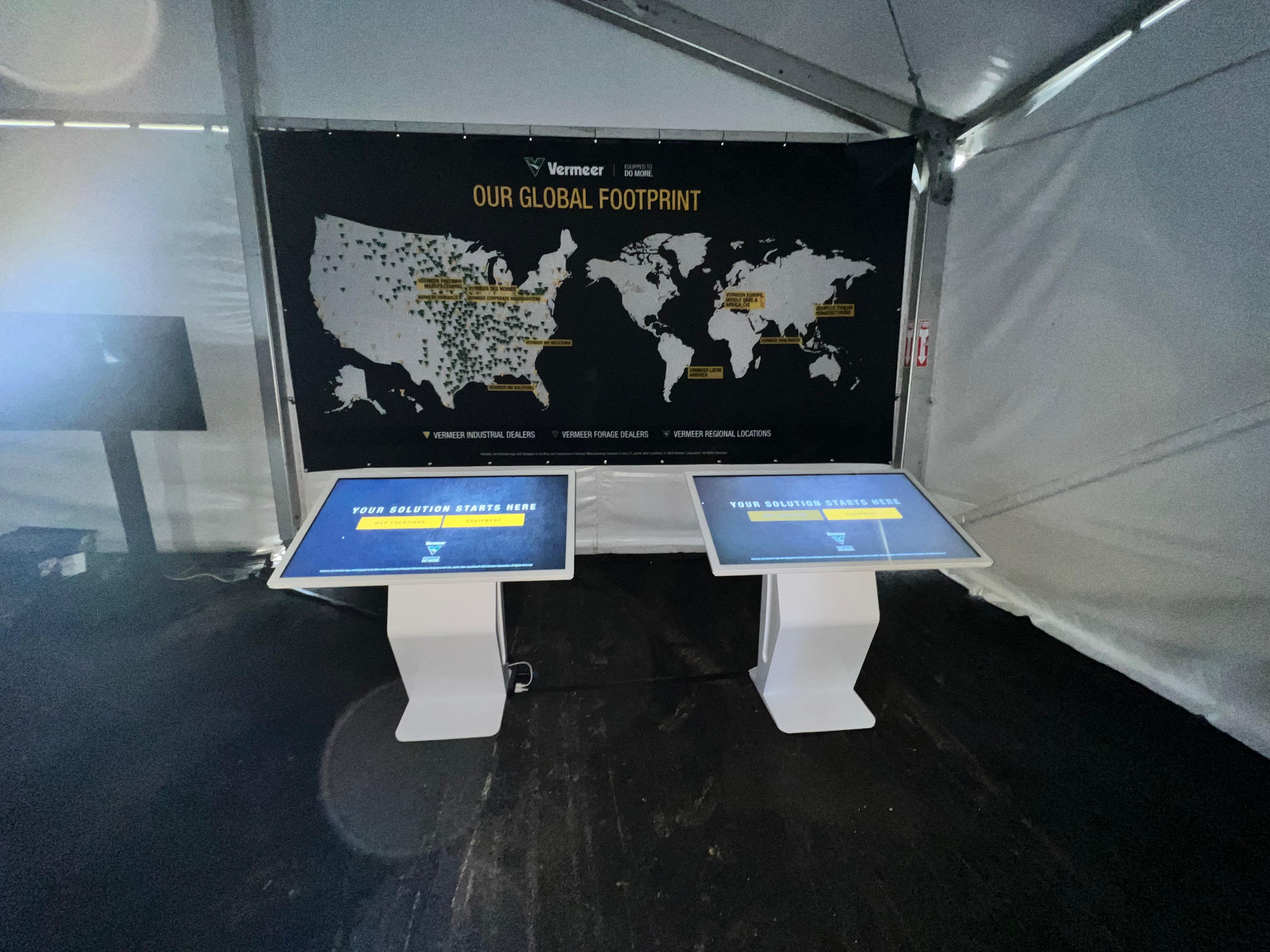 table kiosks