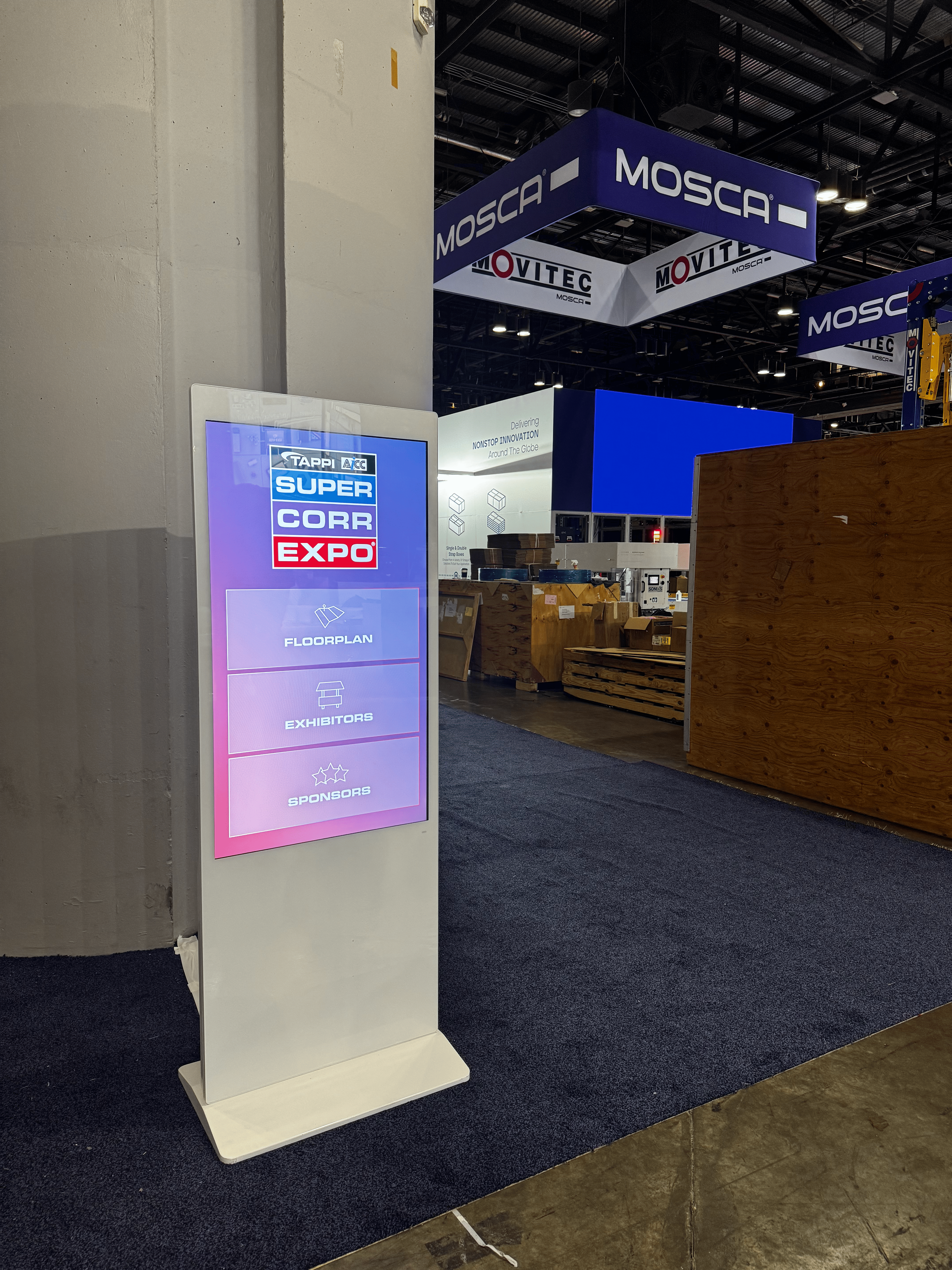 show management kiosk