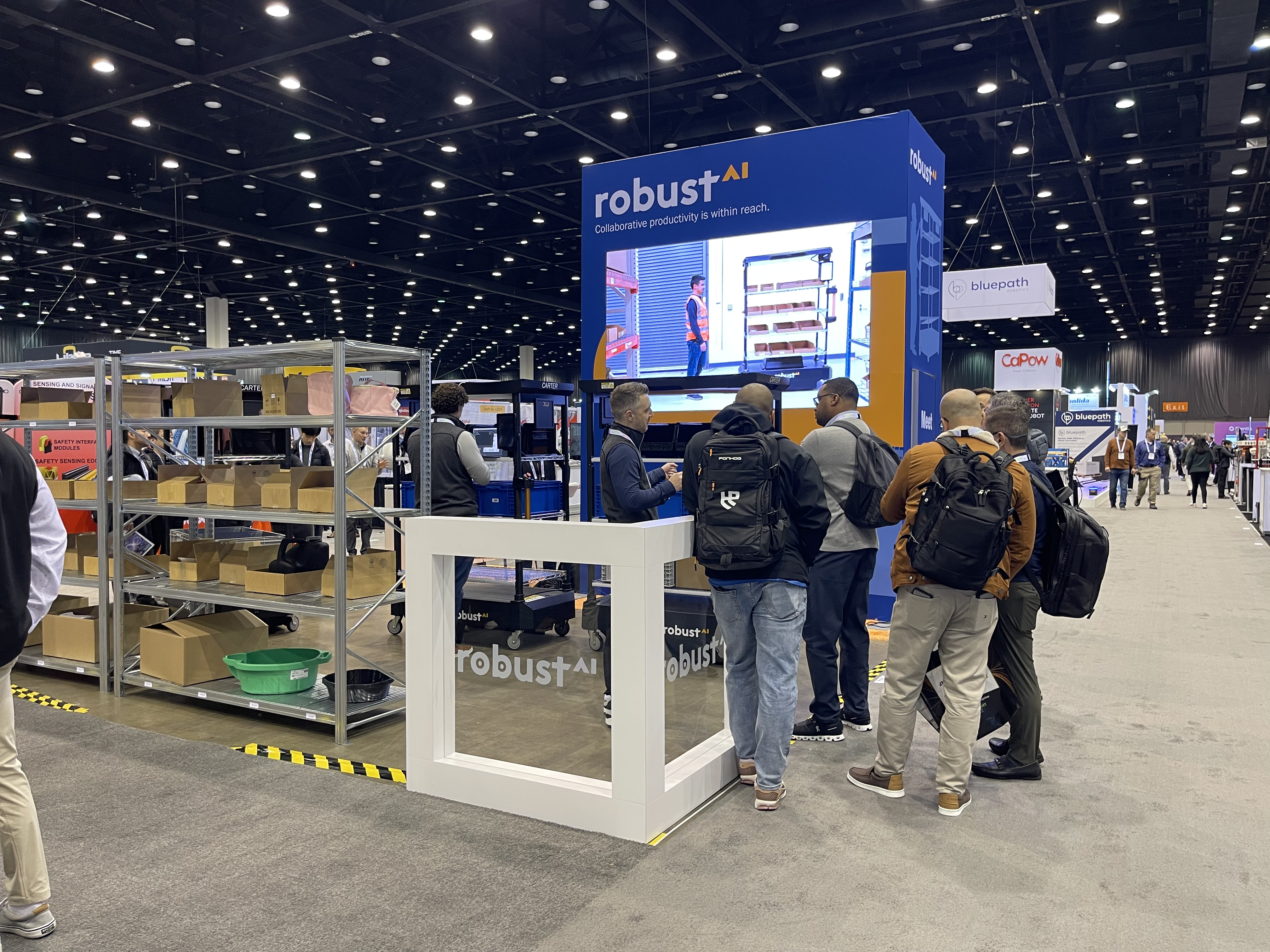 LED video wall for exhibitors