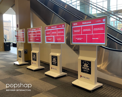 How Rotating Kiosks Transform Event Engagement