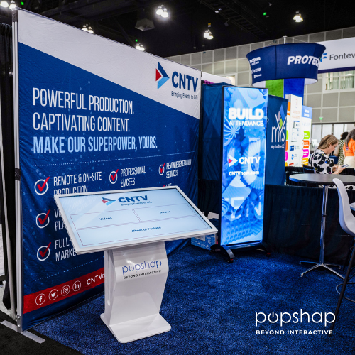 How to Turn a 10×10 Booth Into a High-Tech Activation