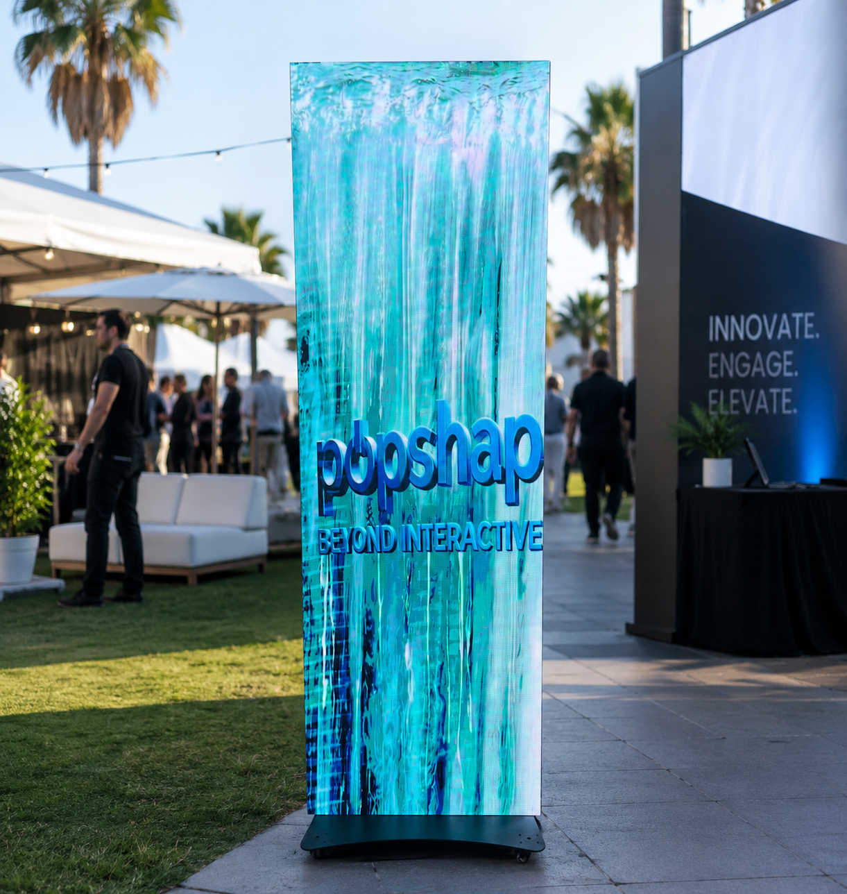 Outdoor Kiosks Help Summer Events Keep Guests Moving