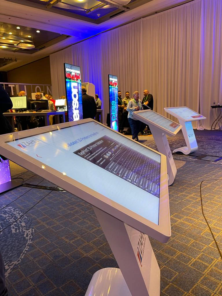 table kiosks