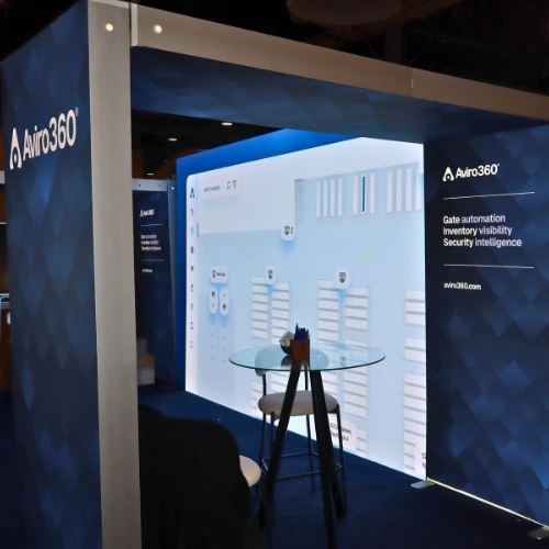 Aviro 360 booth