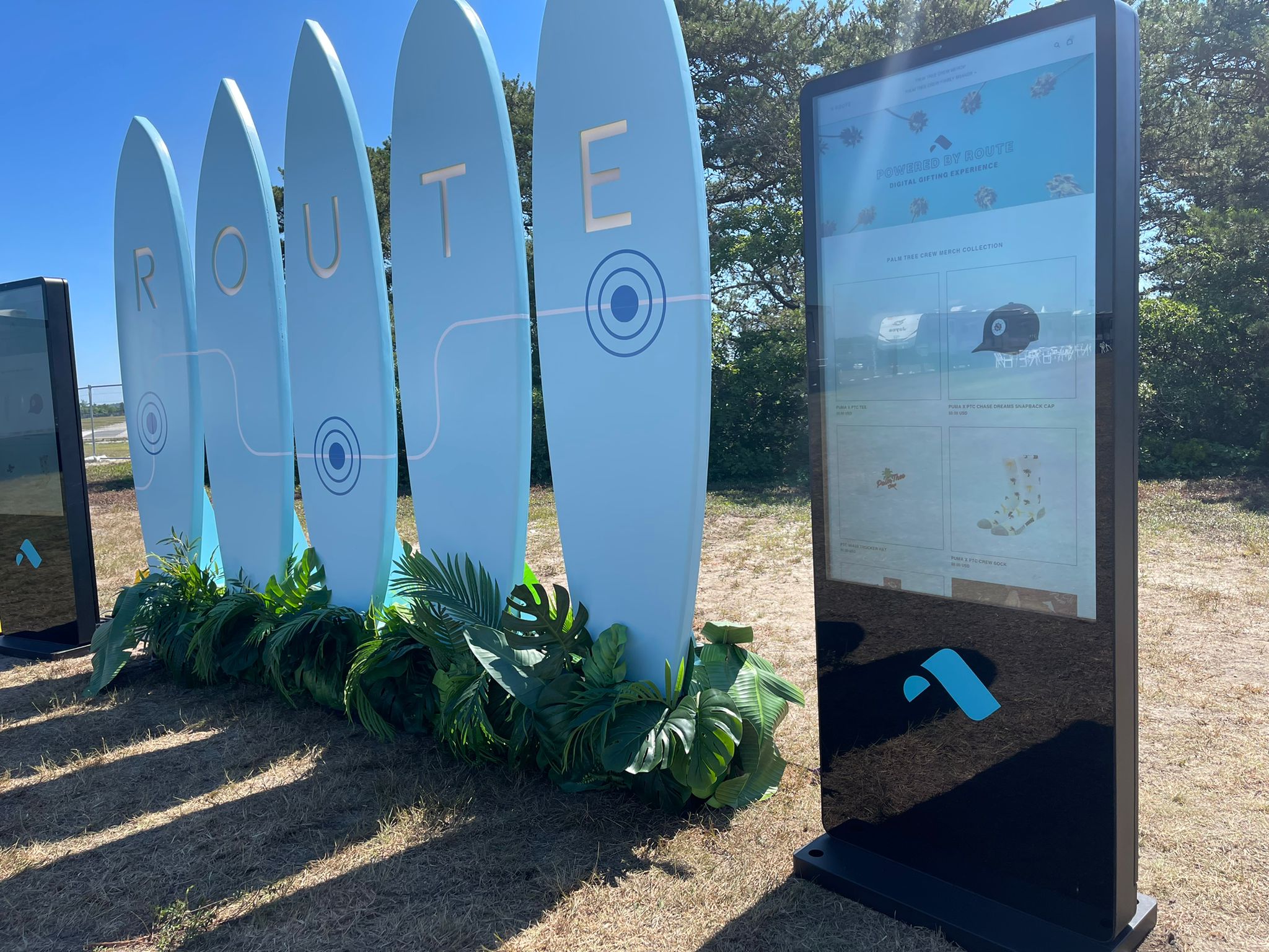 Outdoor Touchscreen Kiosk for Events