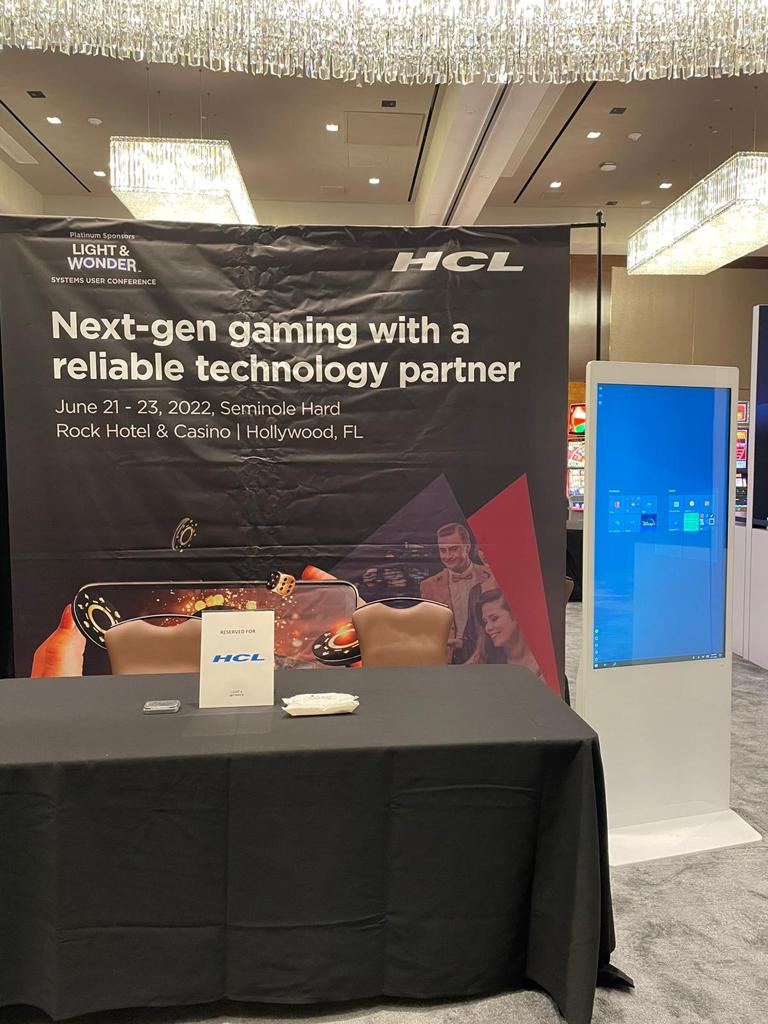 trade show Touch Kiosk rental