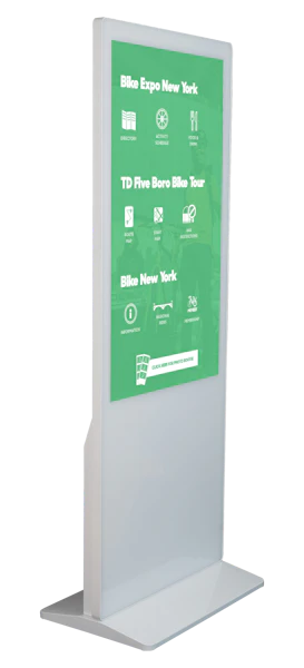 expo standing touch kiosk