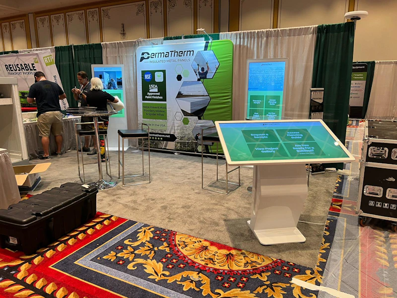 touch table and kiosk