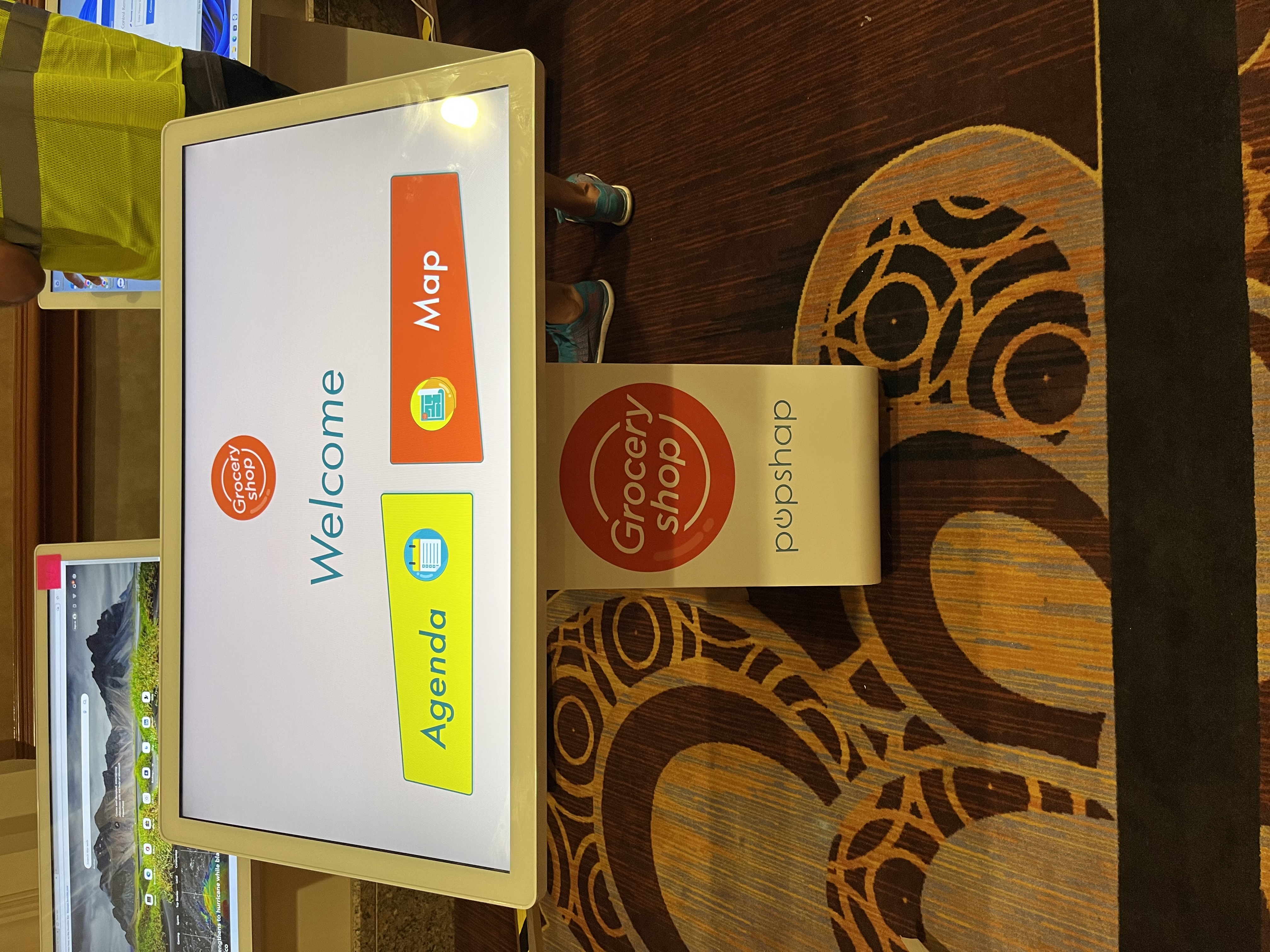 touch table with software