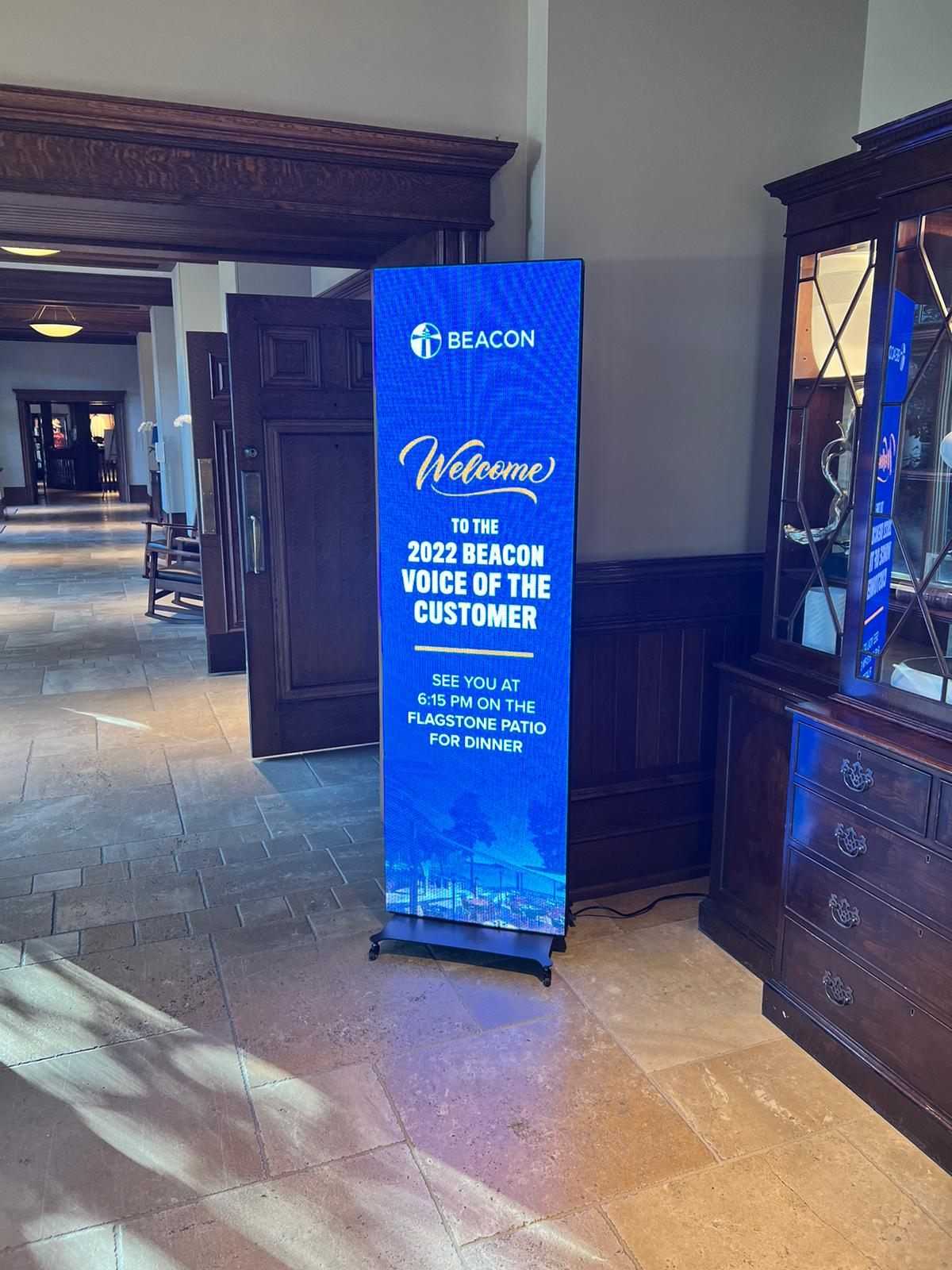 digital poster rental