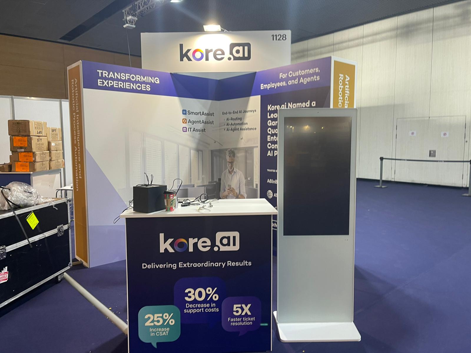 kore ai booth