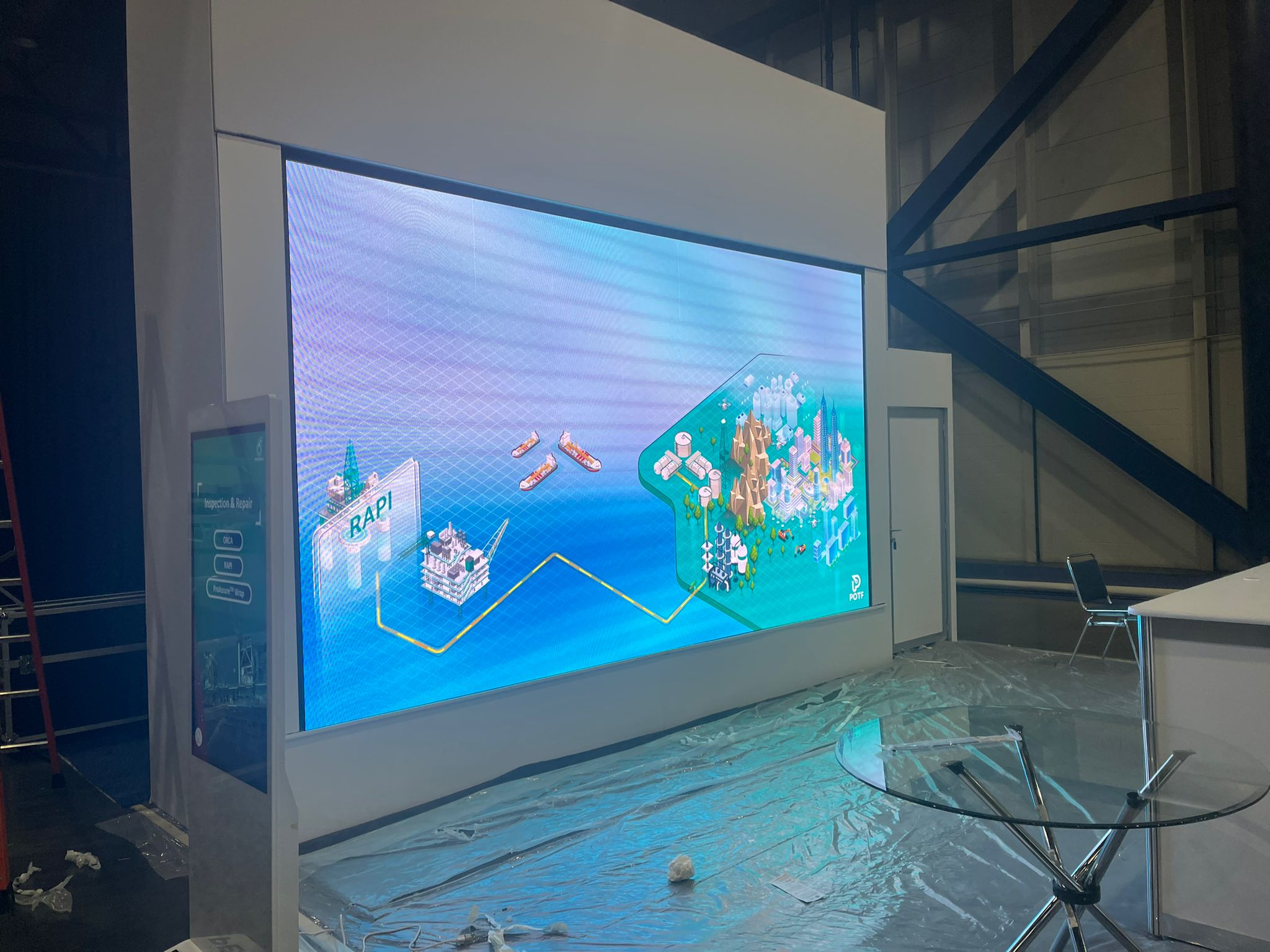 LED video wall