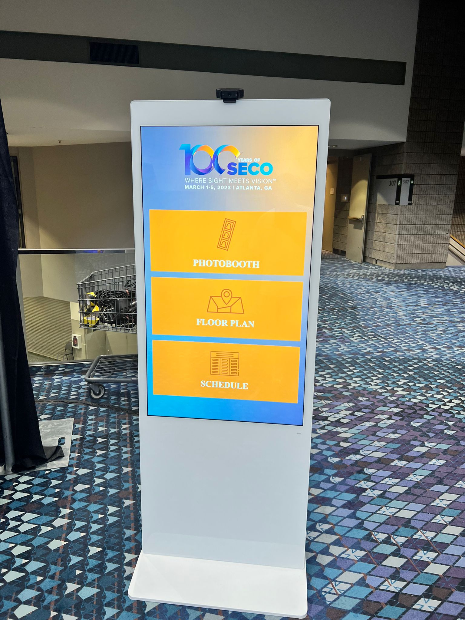 touchscreen kiosk
