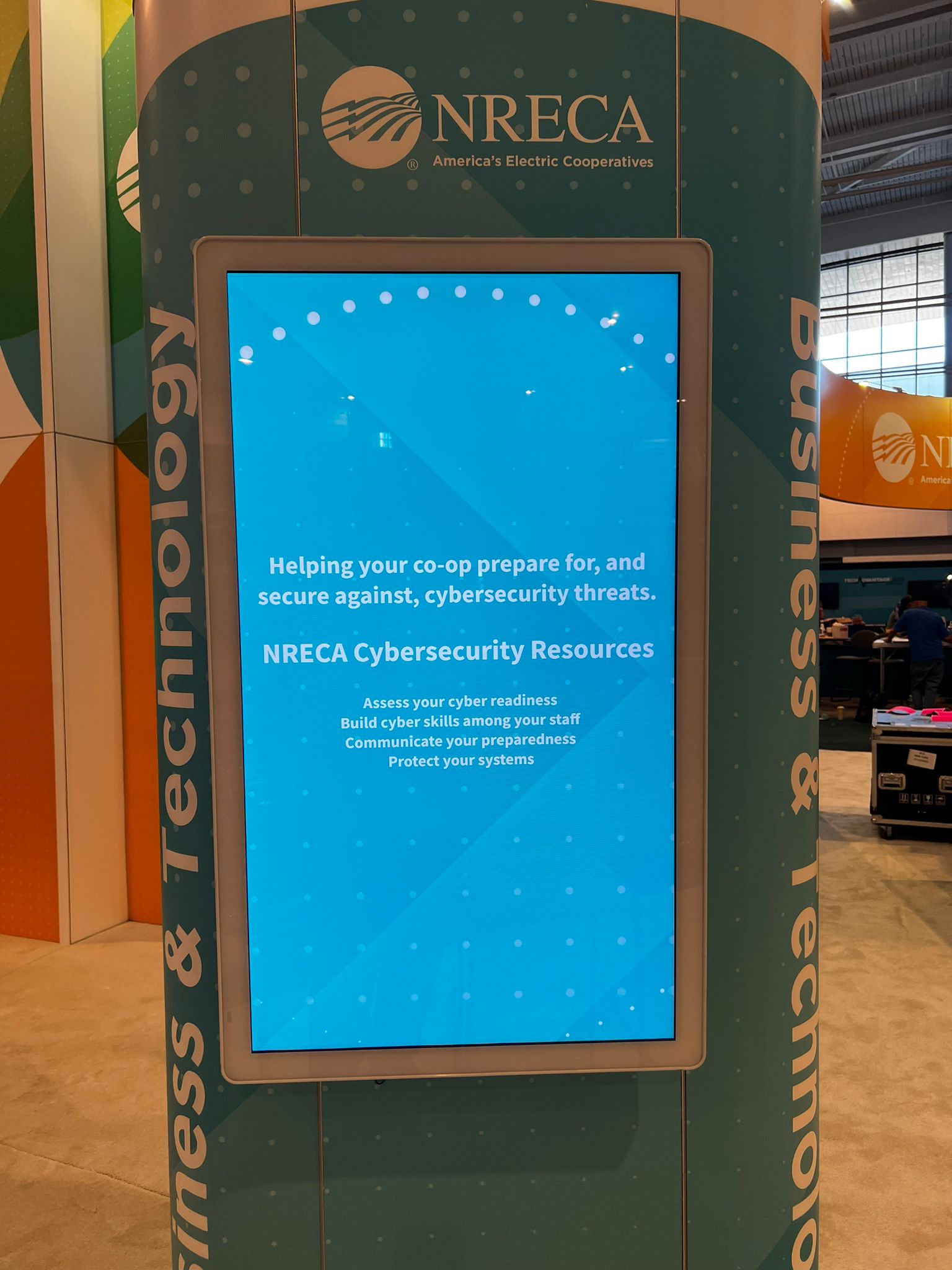 mounted touchscreen kiosk