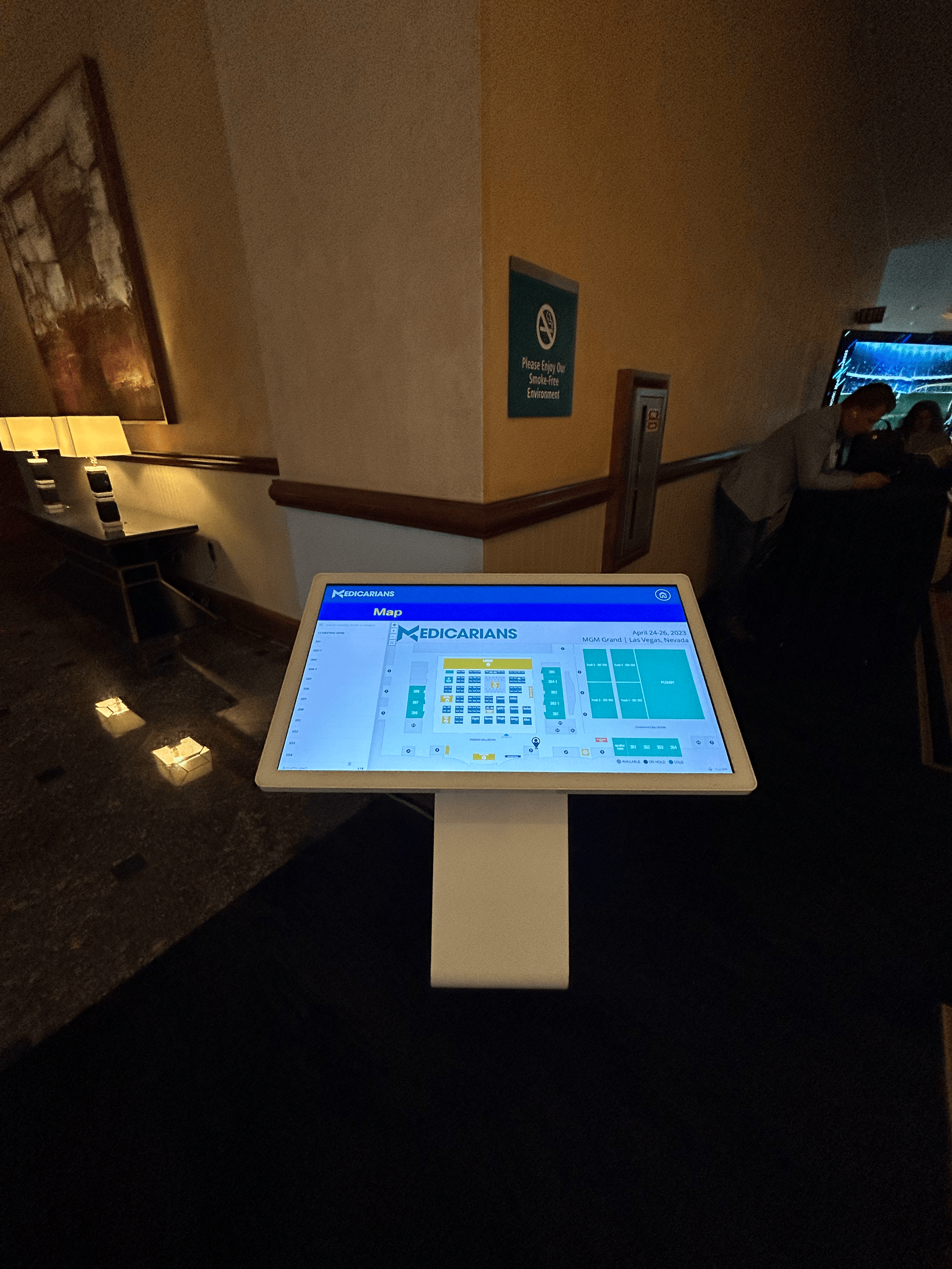 interactive wayfinding kiosk