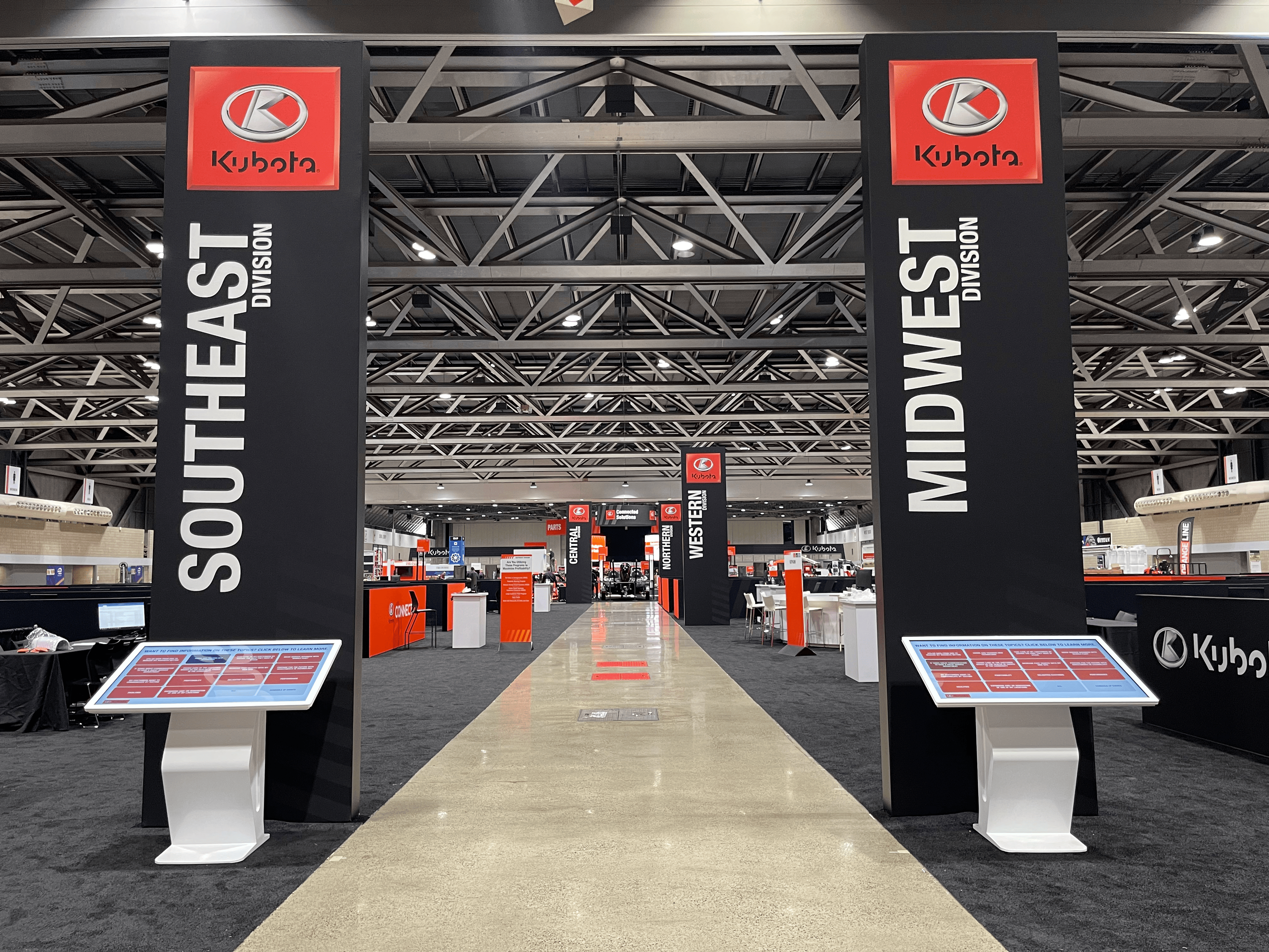 interactive touchscreen table