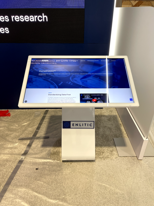 touchscreen table koisk