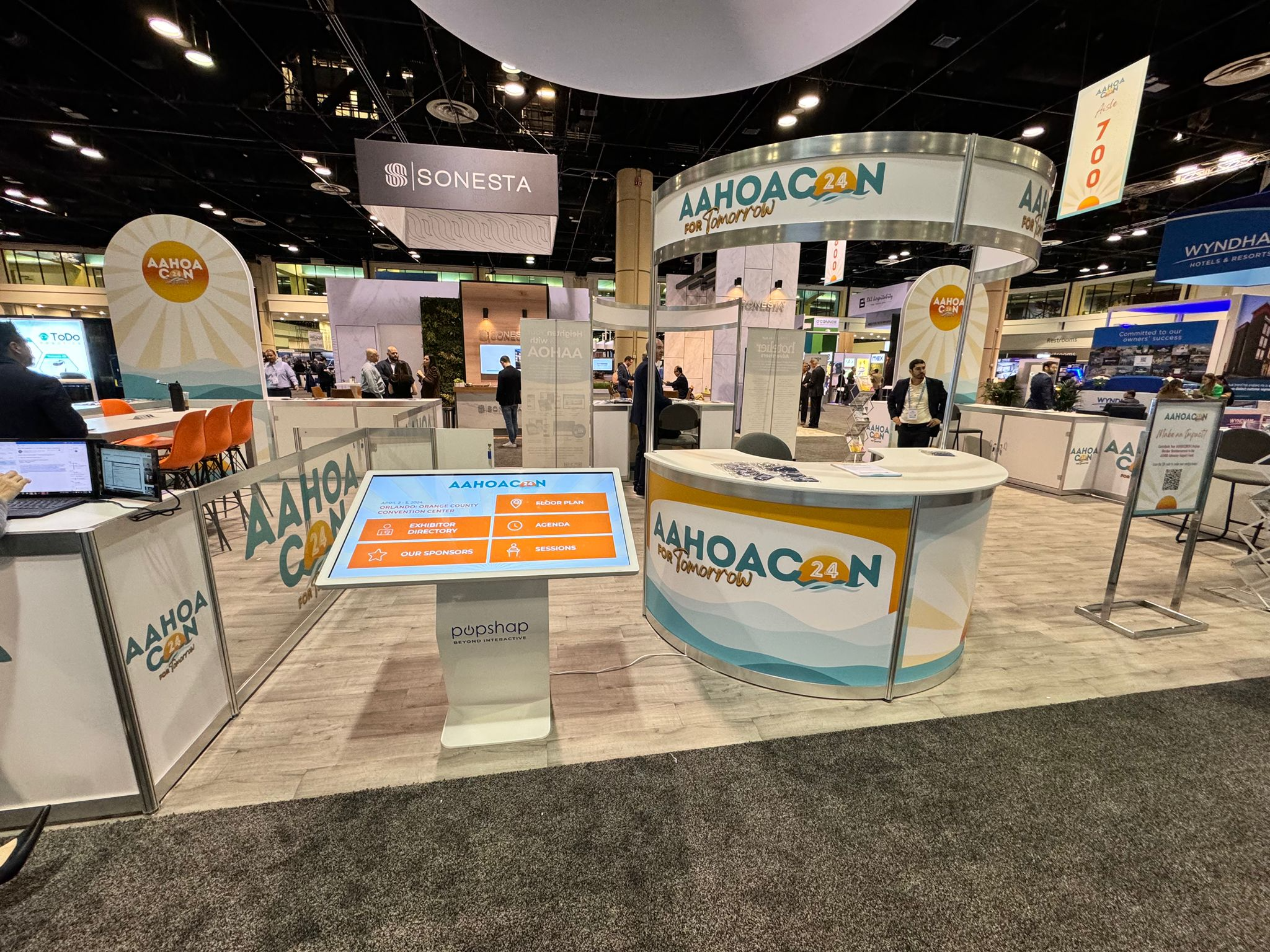 show management kiosks