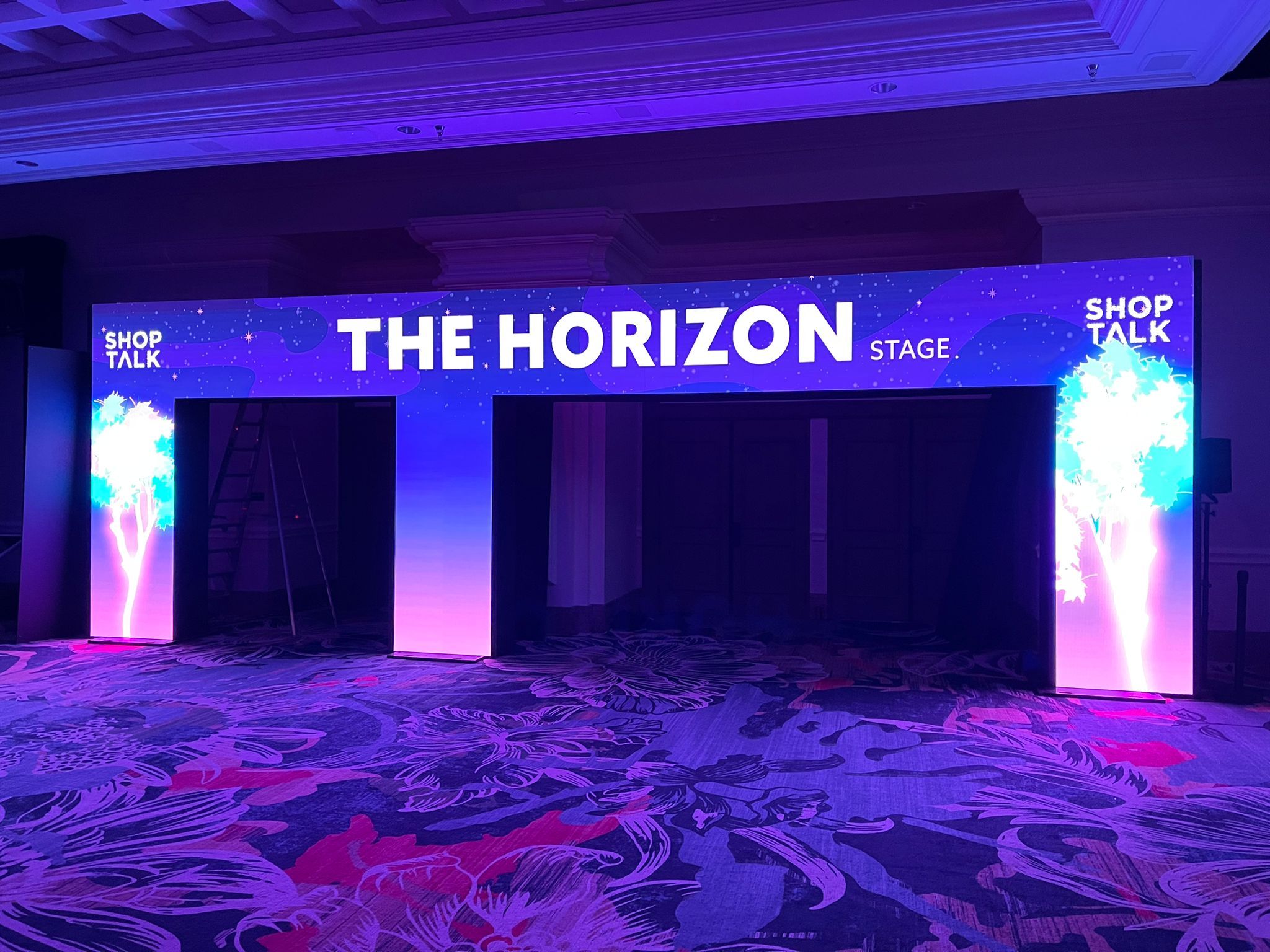 trade show LED video wall