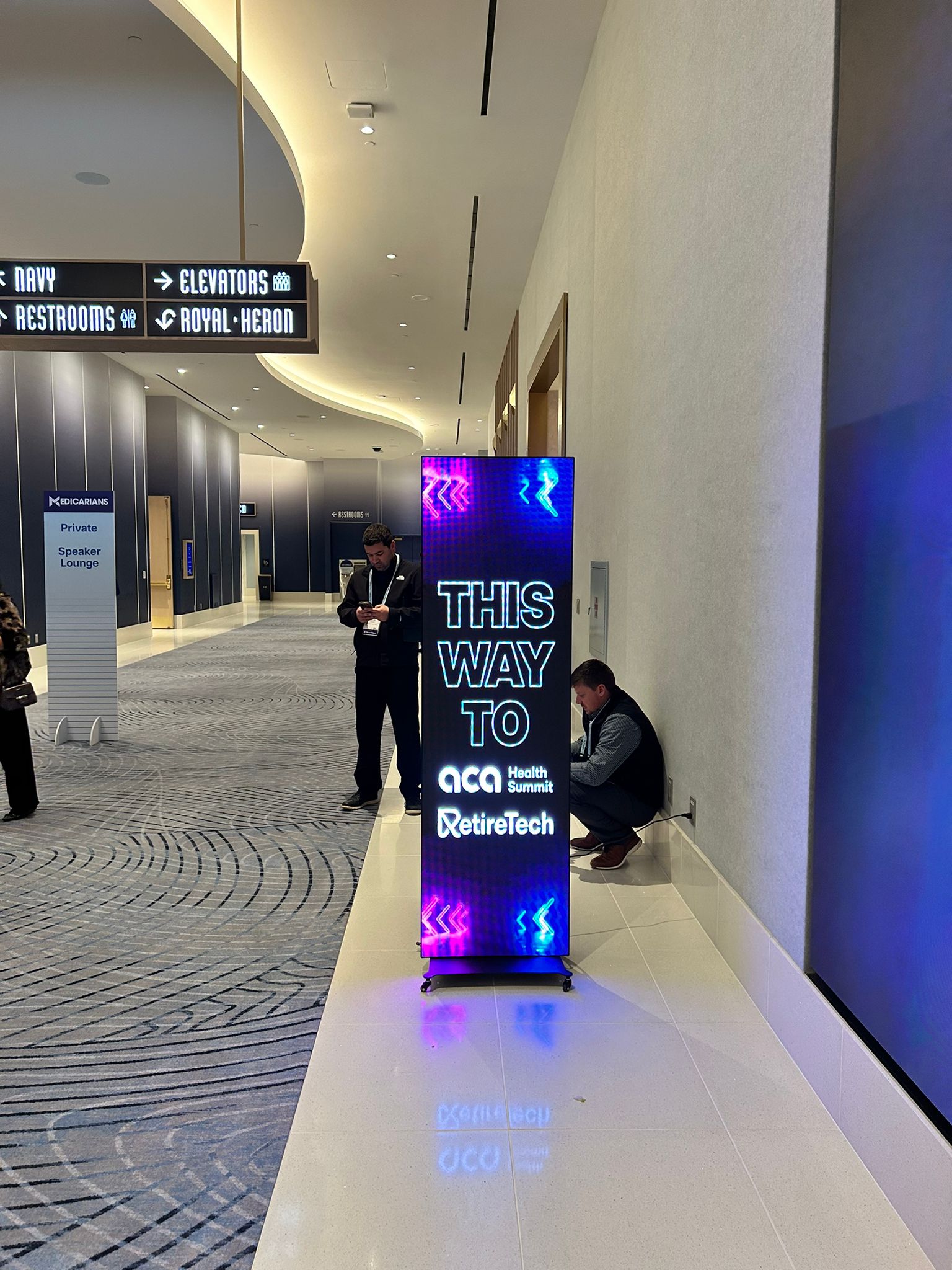 digital poster for events