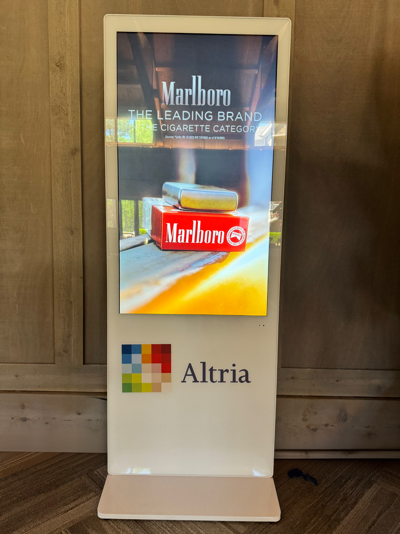 interactive standing kiosk 