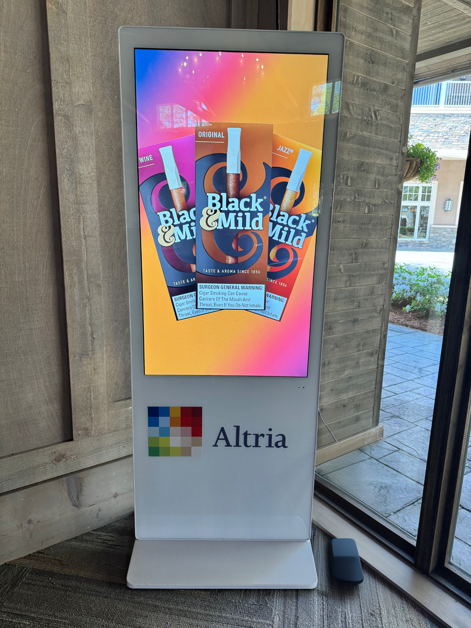 49 inch standing kiosk