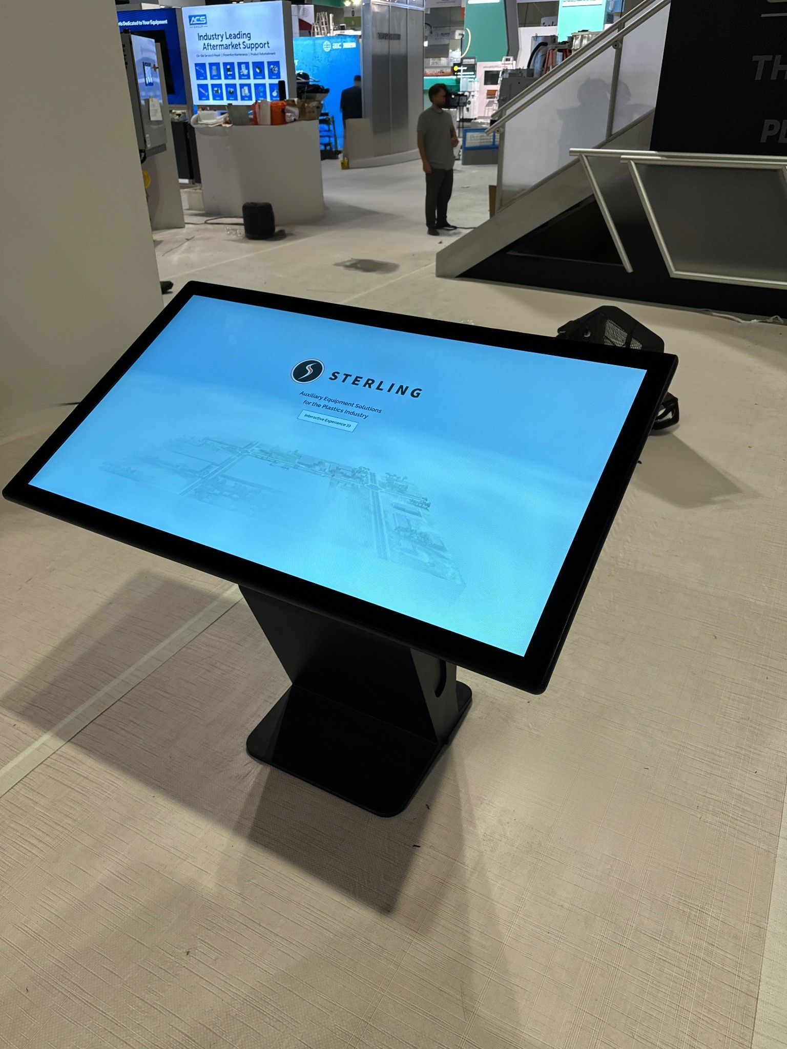 49 inch table kiosk