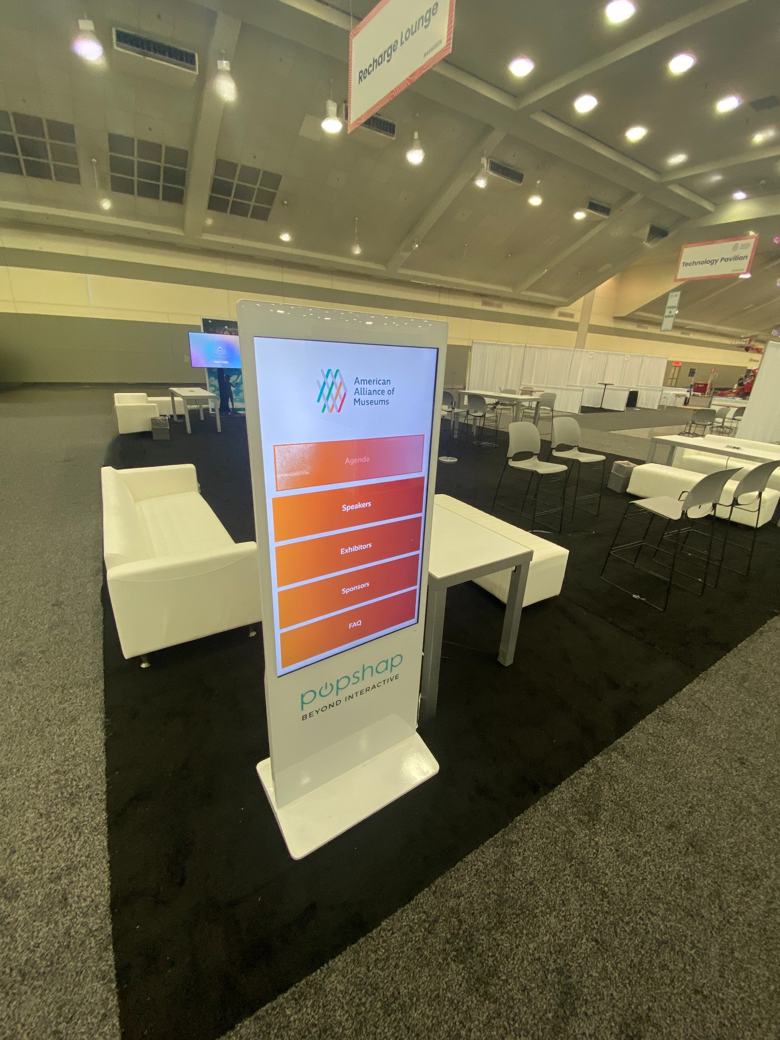 interactive wayfinding kiosk