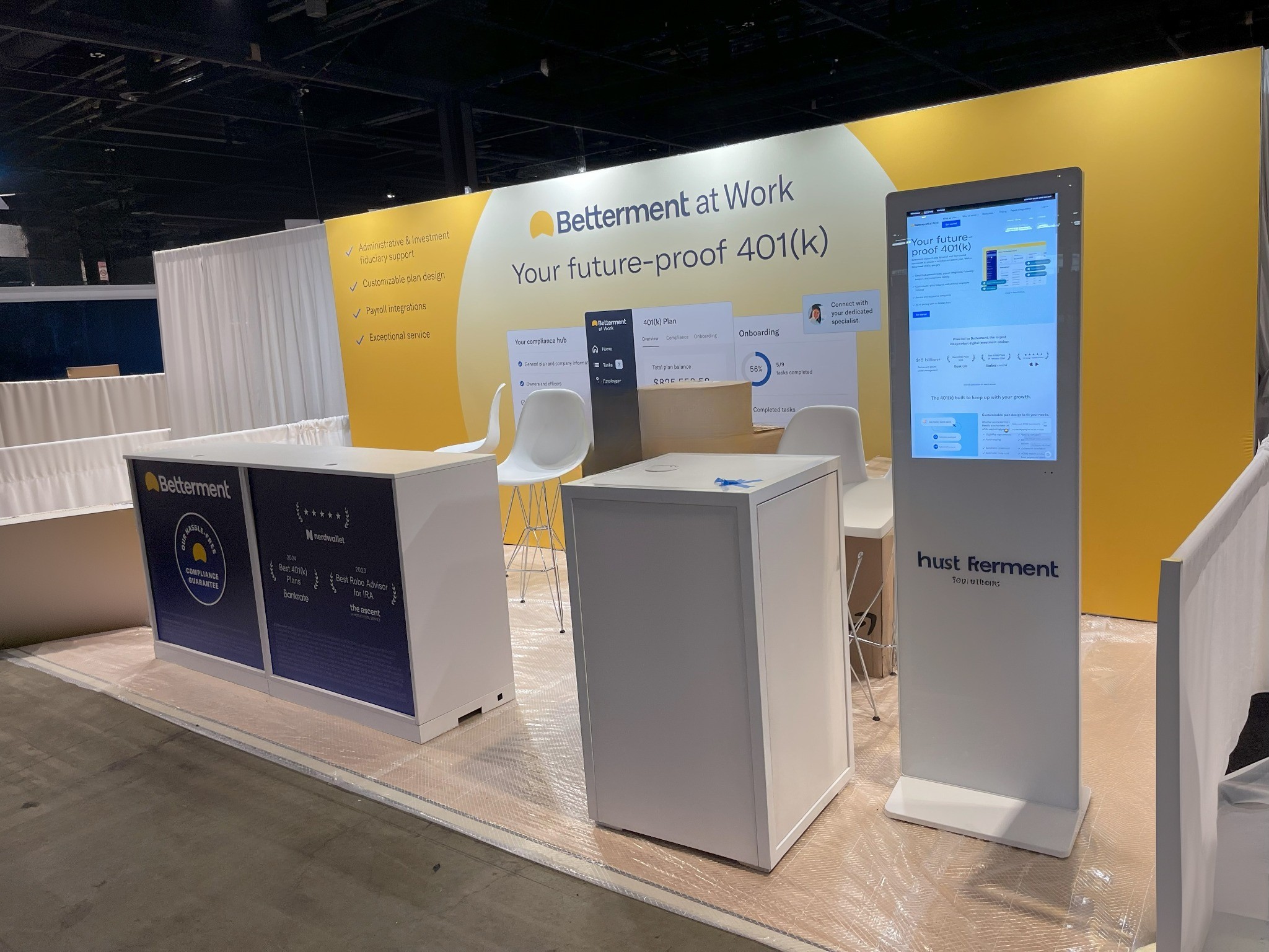 32 inch trade show kiosk