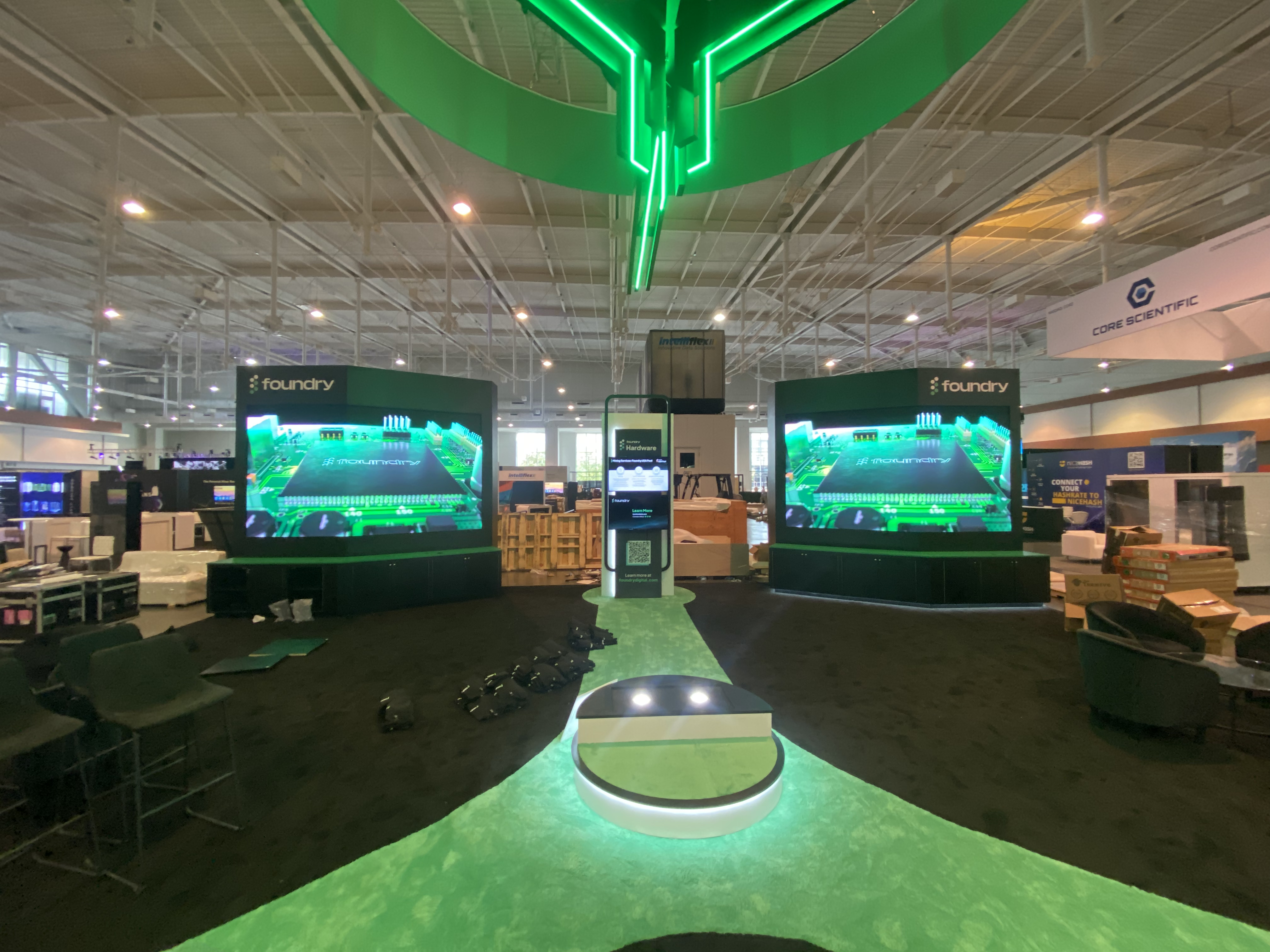 exhibitor led video display