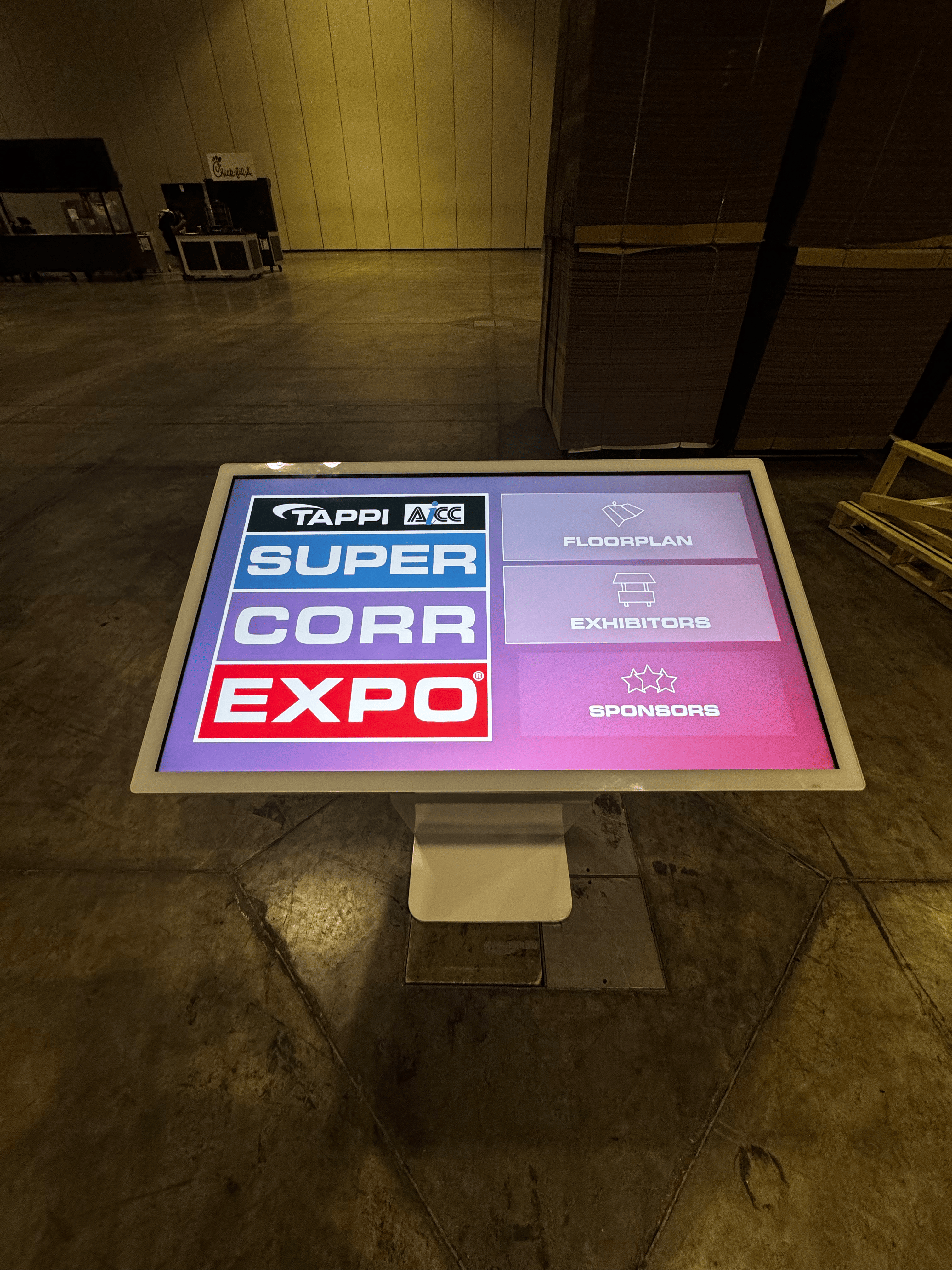 show managment kiosk