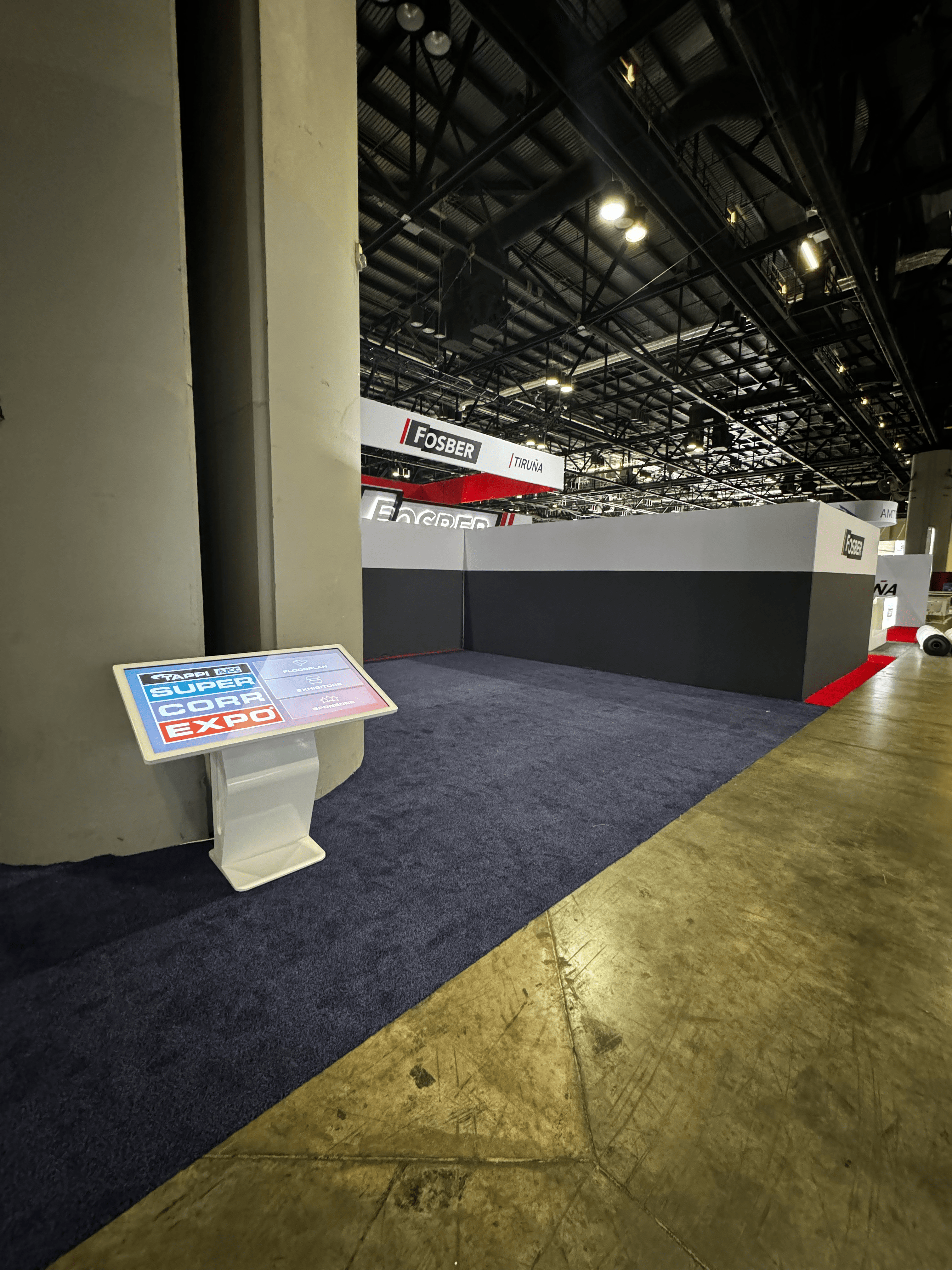 interactive touchscreen kiosk