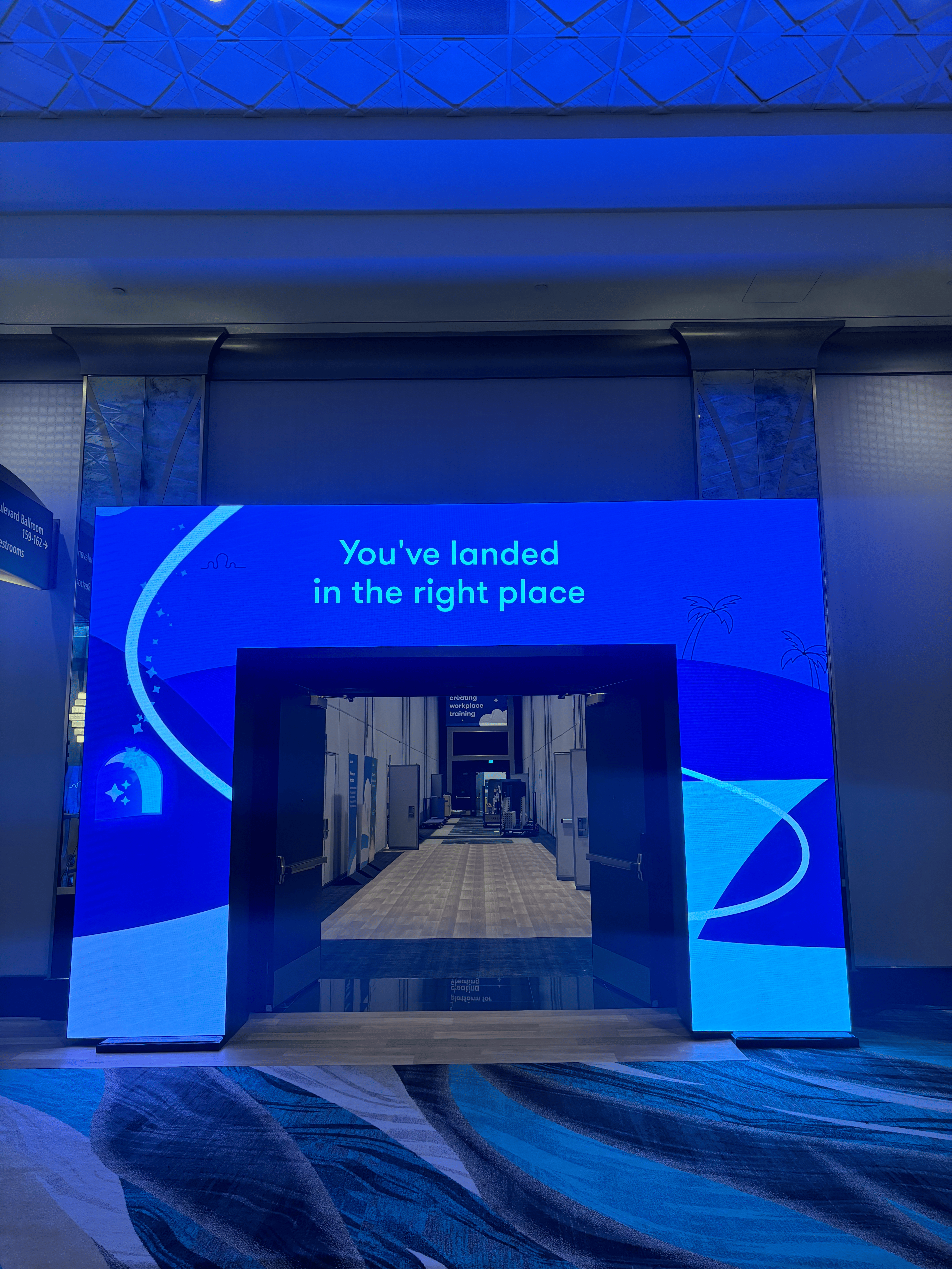 LED bridge for events