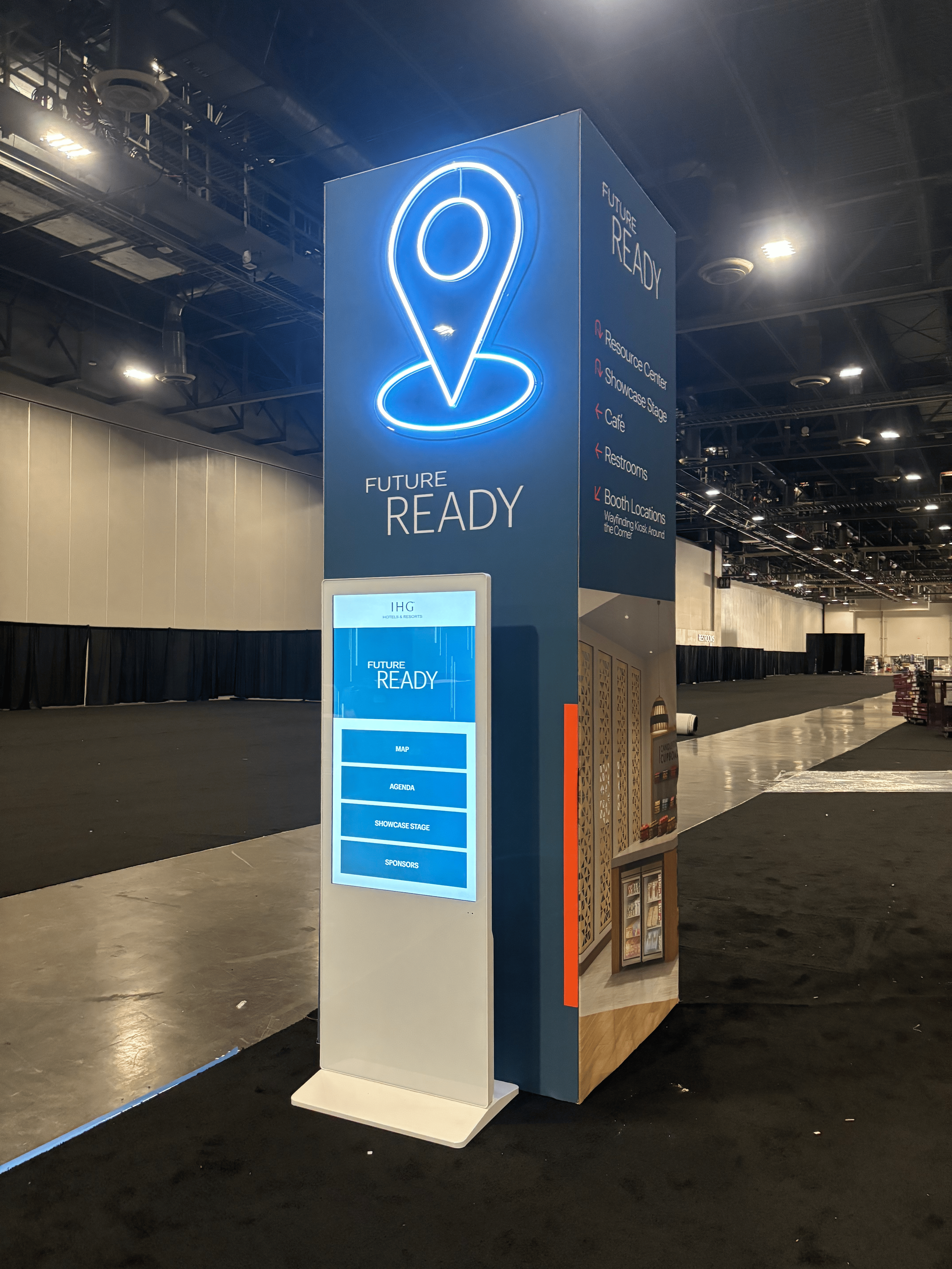 show management kiosk