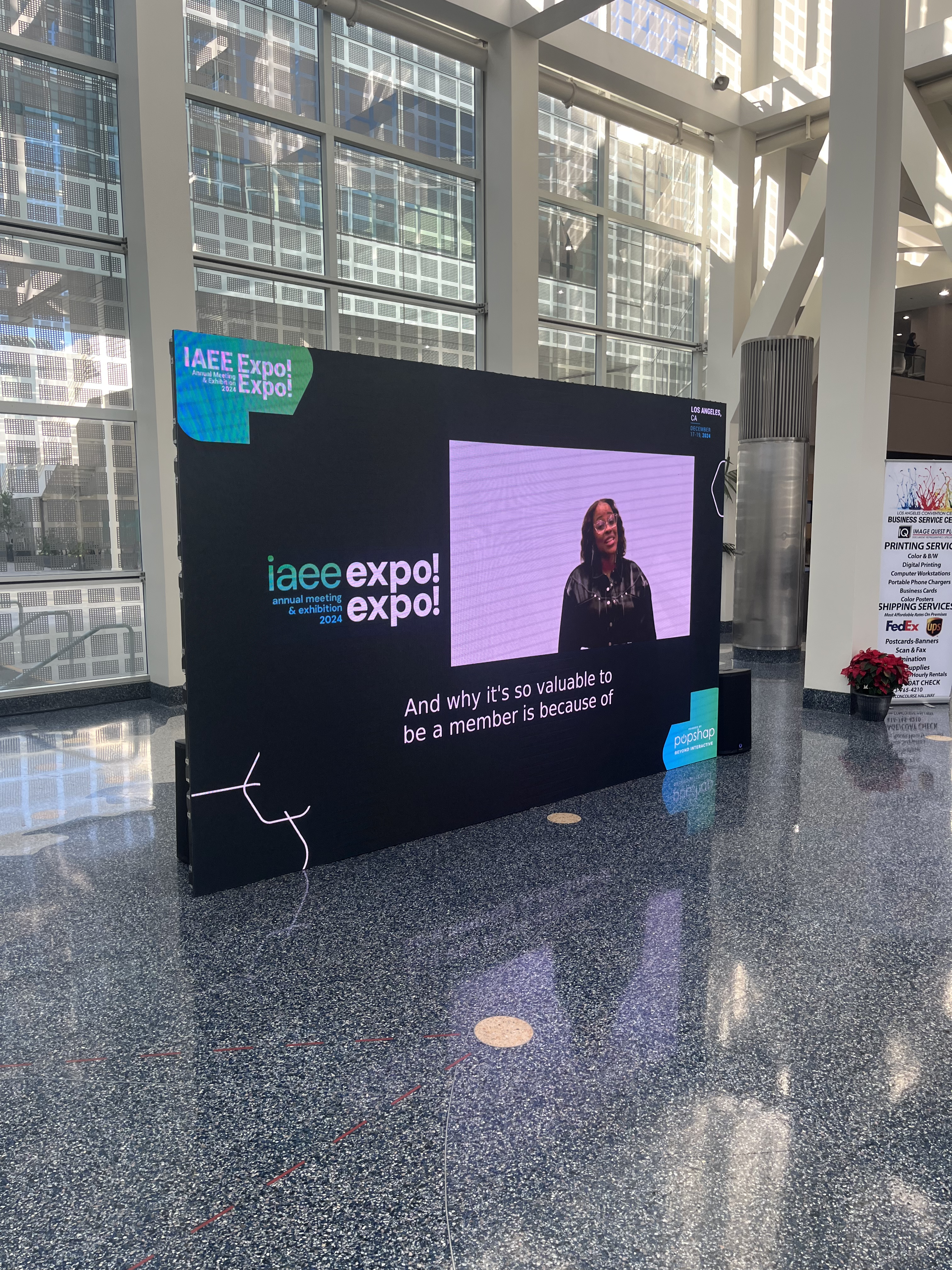 show management led video wall