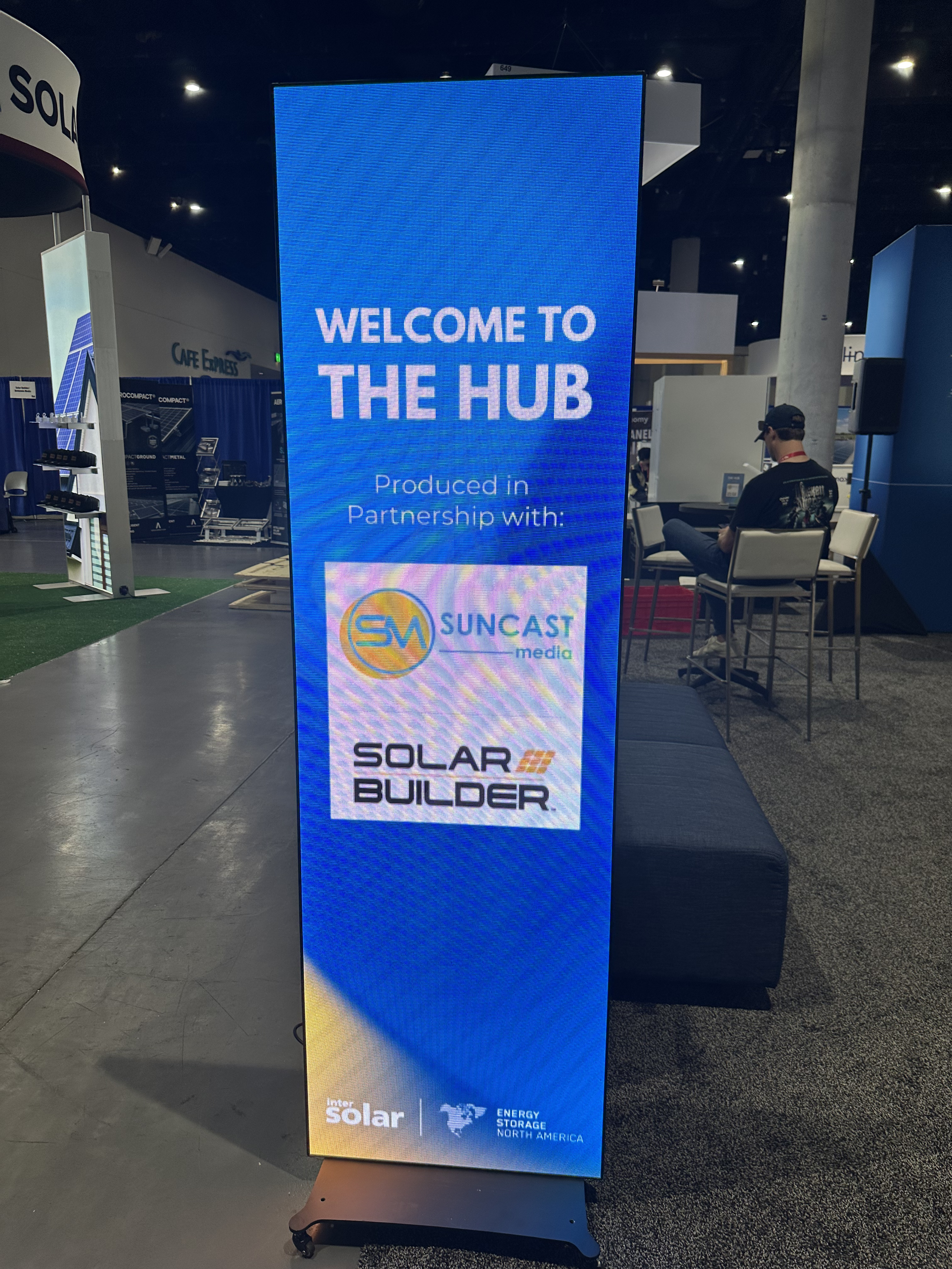 sponsor content on digital poster