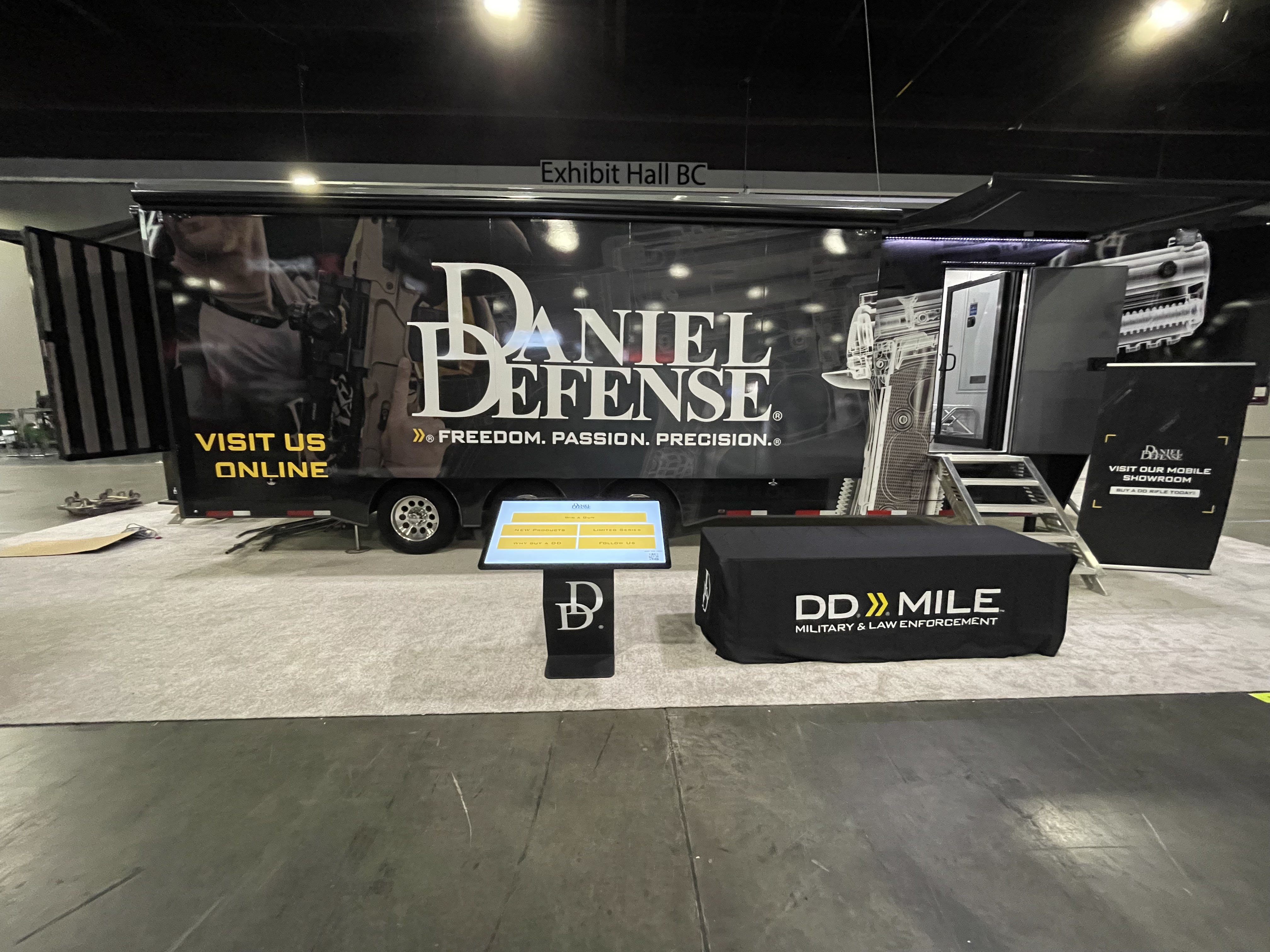 interactive table kiosk