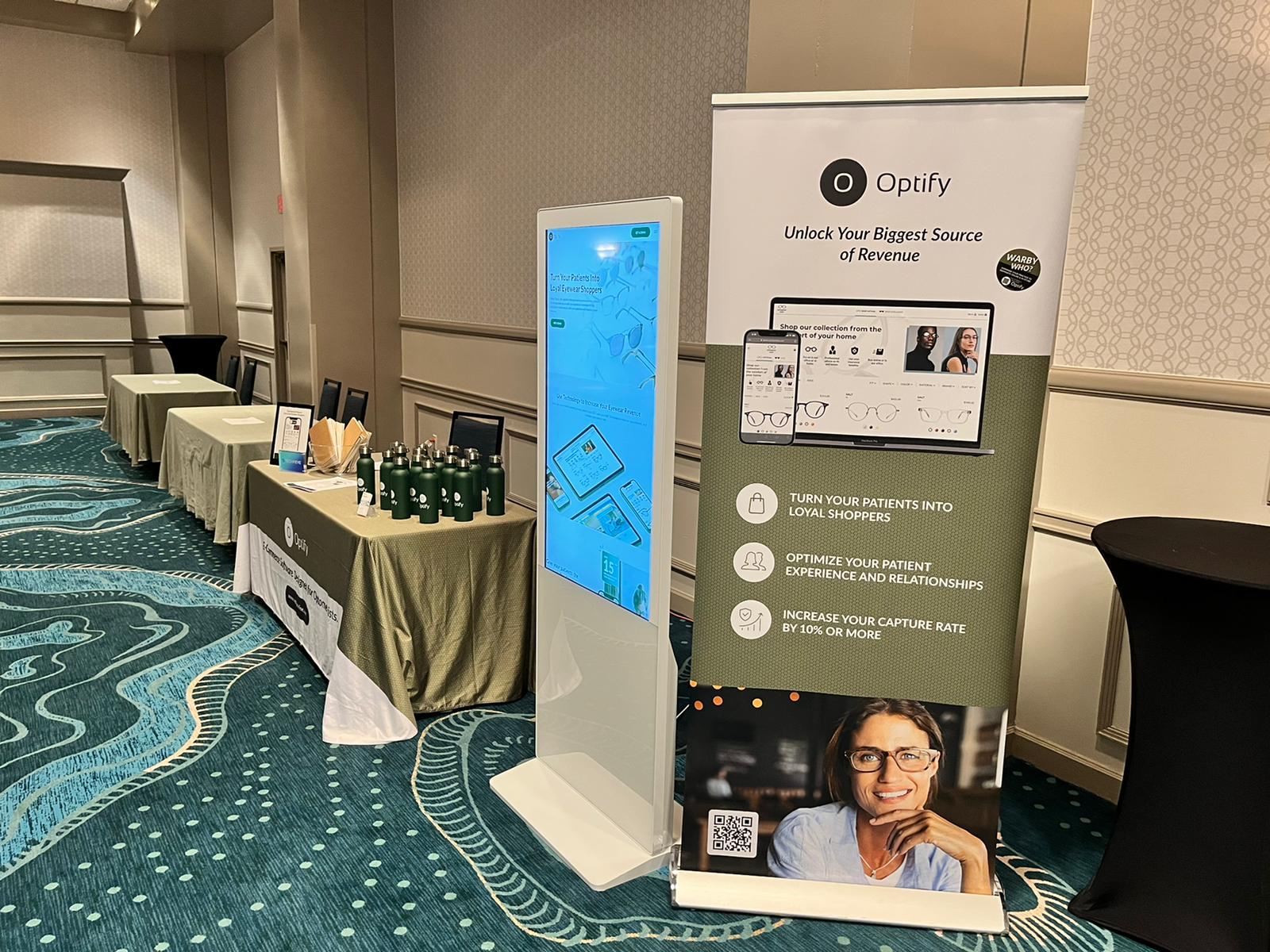 trade show touch kiosk rental