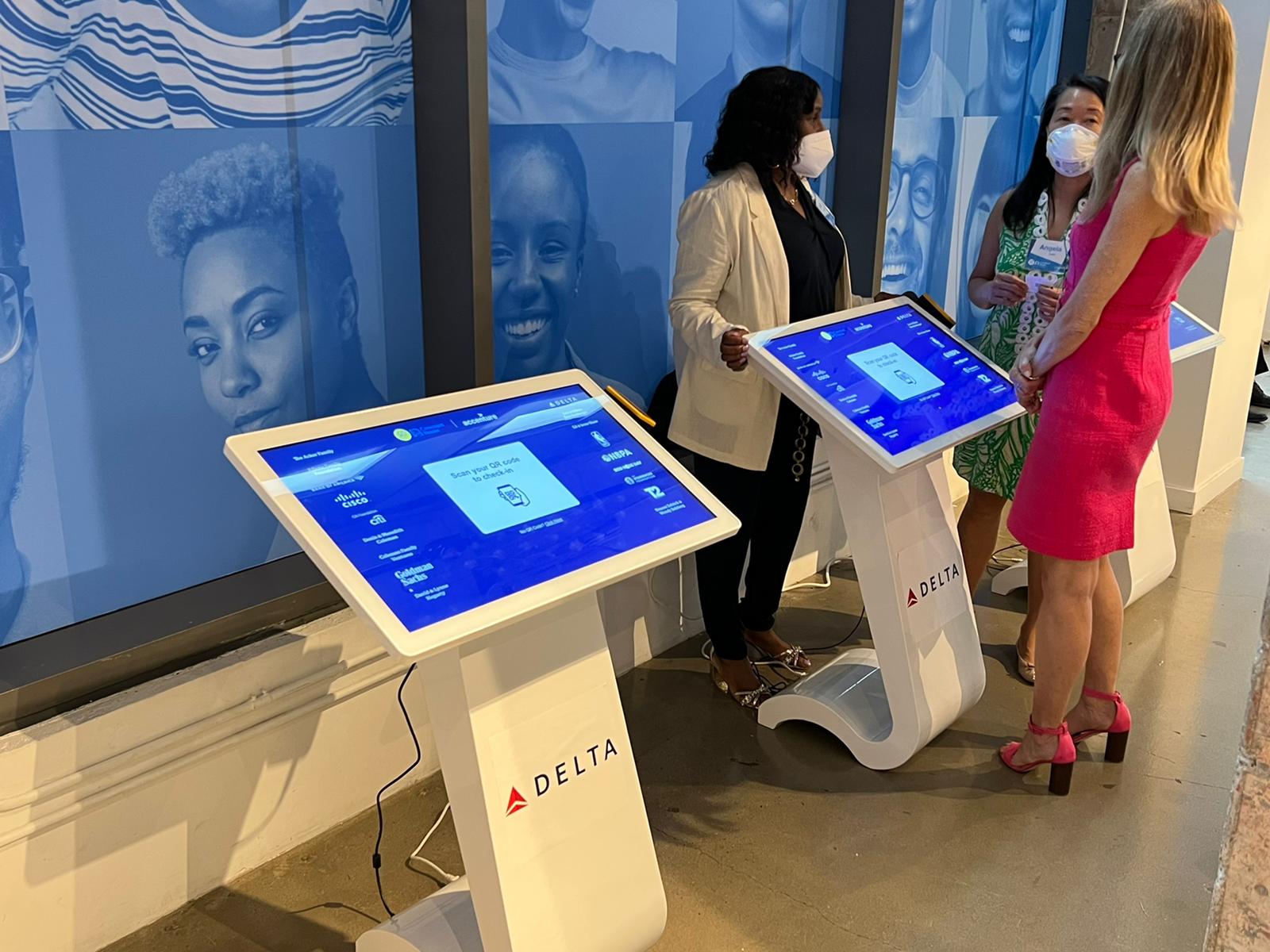 trade show kiosk rental