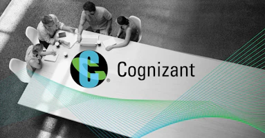 Cognizant employee picture used on touch kiosk, customized by Popshap