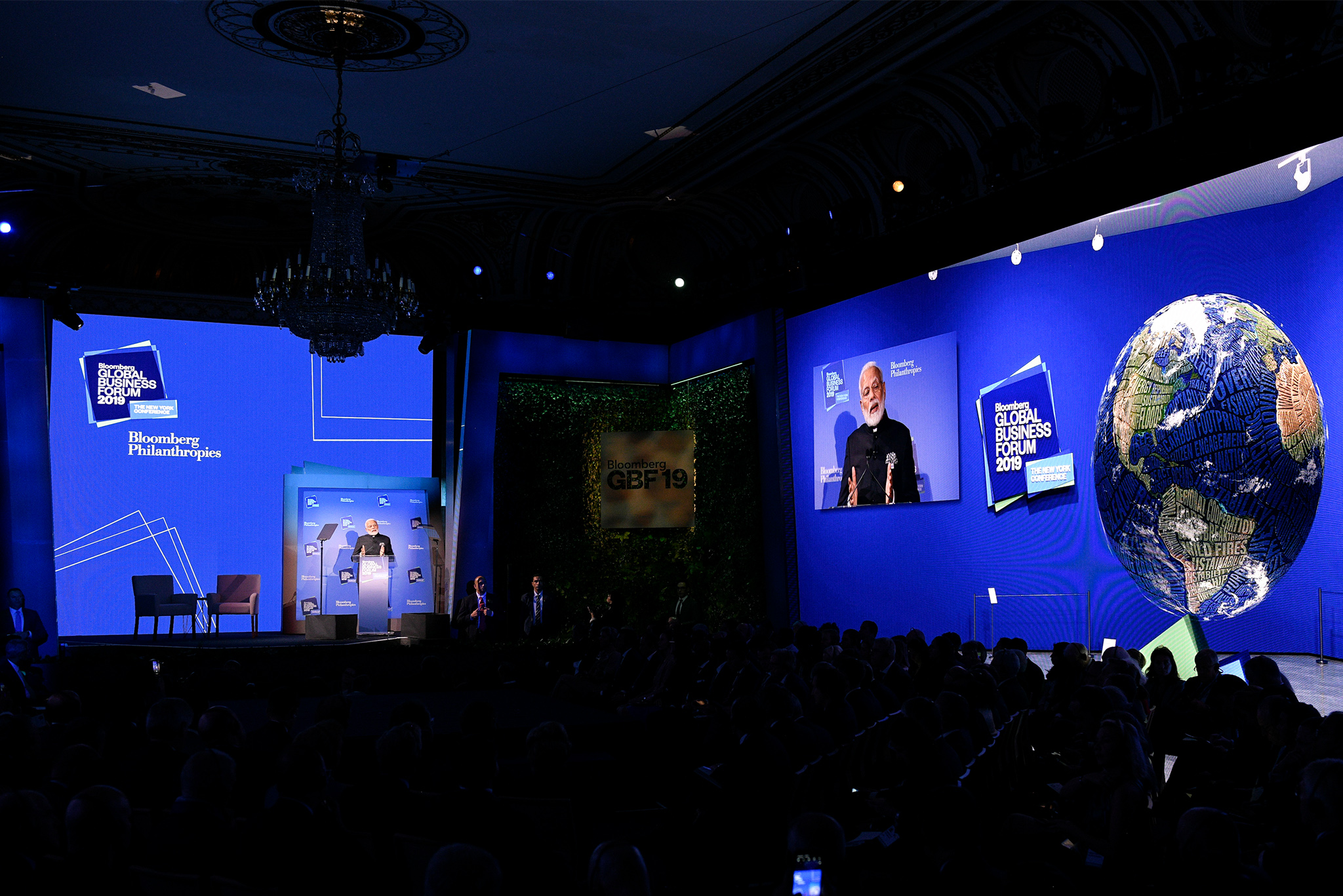 Popshap setup at the Bloomberg Global Forum 2019